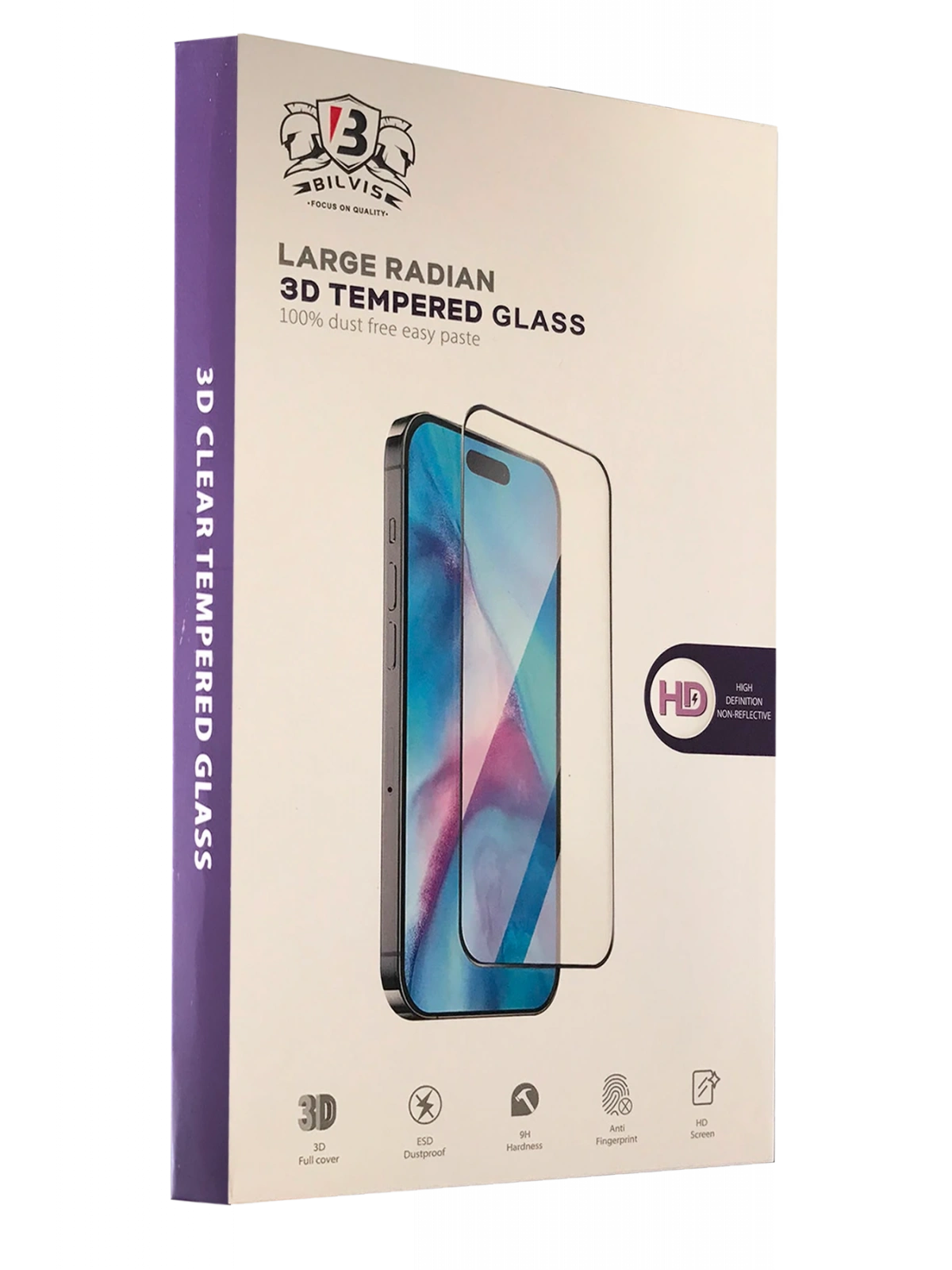 Newface Apple iPhone 16 Pro Max Bilvis 3D Cam Ekran Koruyucu