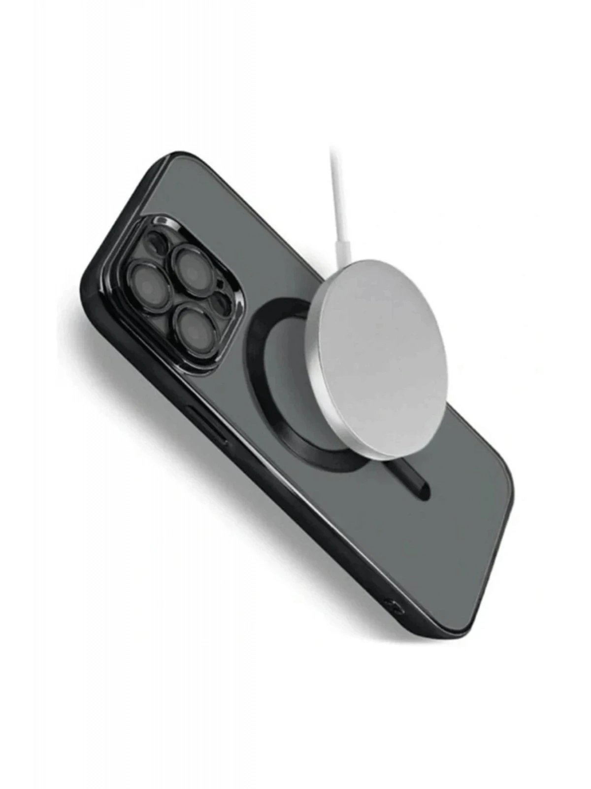 Newface Apple iPhone 16 Pro Max Kılıf Kross Magneticsafe Kapak - Siyah