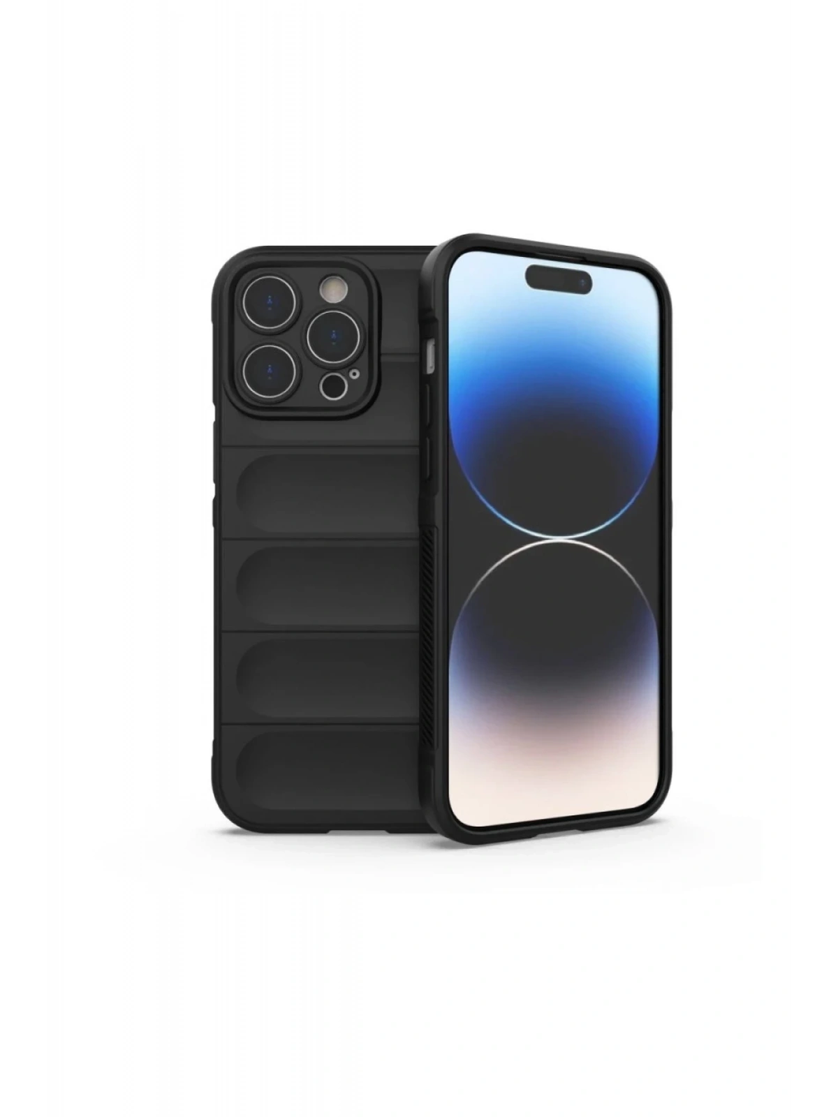 Newface Apple iPhone 16 Pro Max Kılıf Optimum Silikon - Siyah