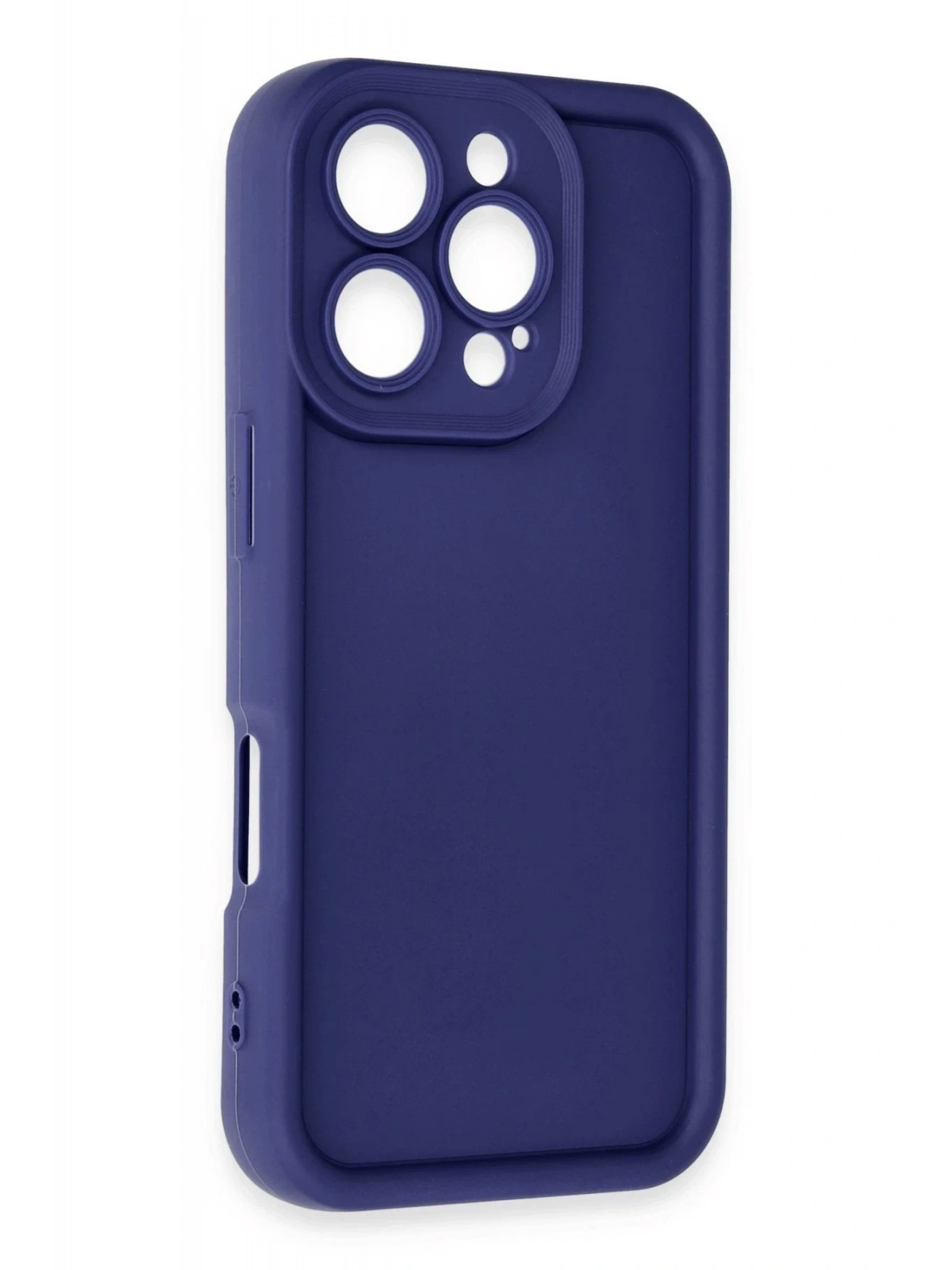 Newface Apple iPhone 16 Pro Max Kılıf Viera Silikon - Lacivert
