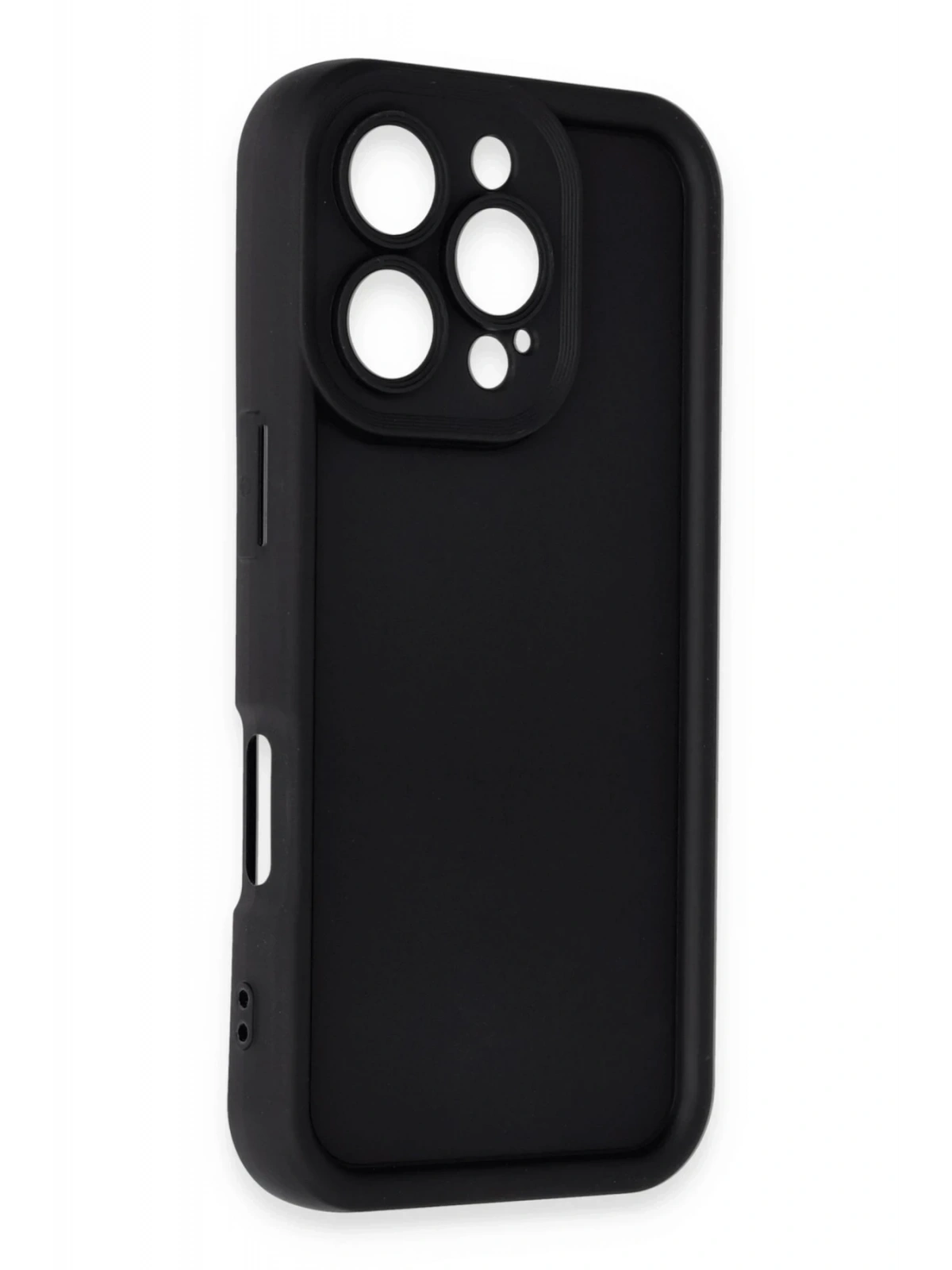 Newface Apple iPhone 16 Pro Max Kılıf Viera Silikon - Siyah