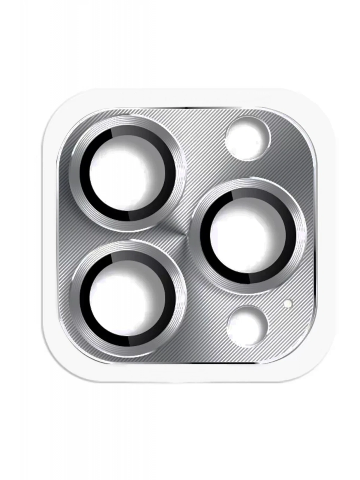 Newface Apple iPhone 16 Pro Max Pers Alüminyum Kamera Lens - Gri