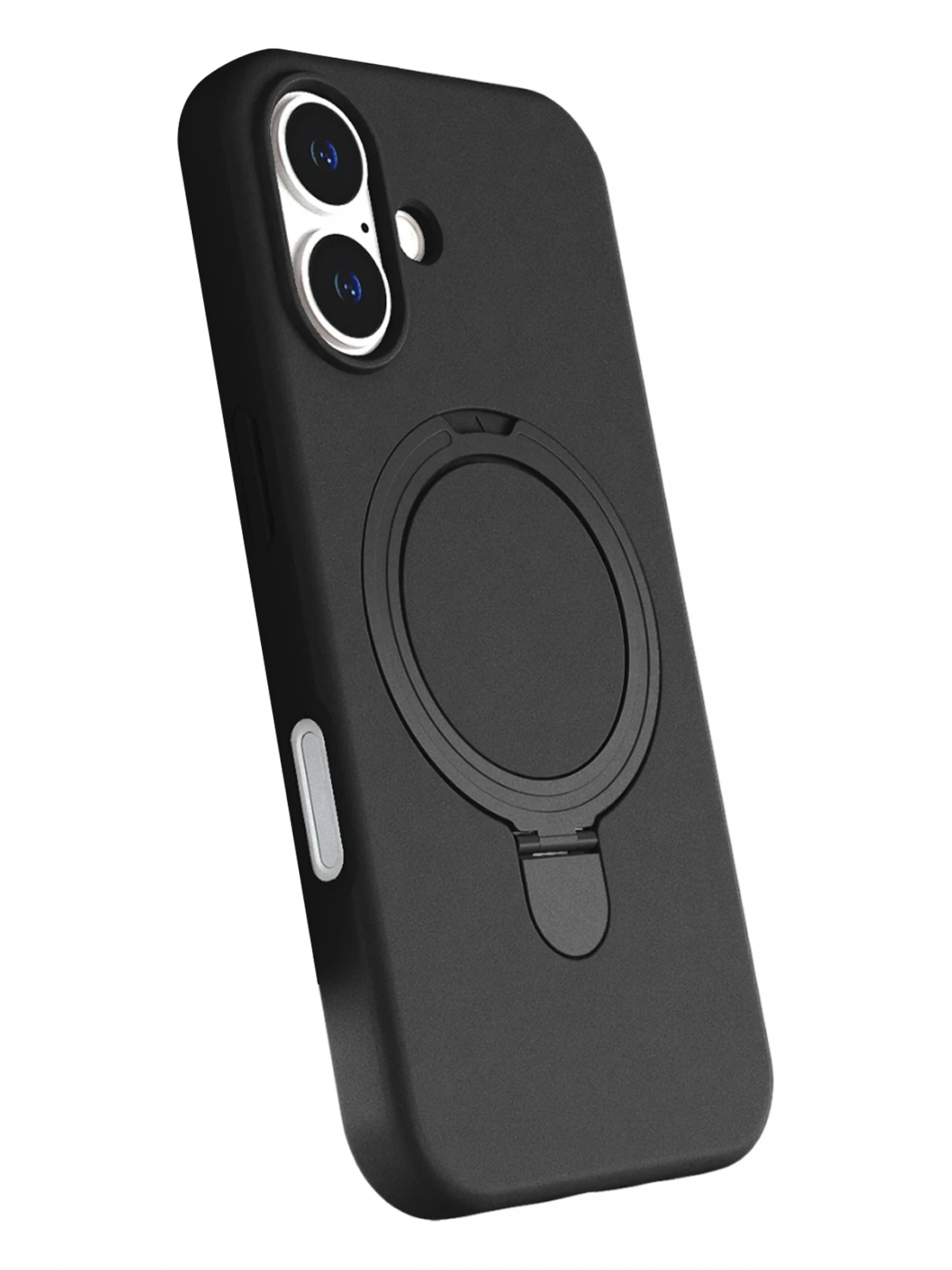 Newface Apple iPhone 16 Regal Magsafe Standlı Kapak - Siyah