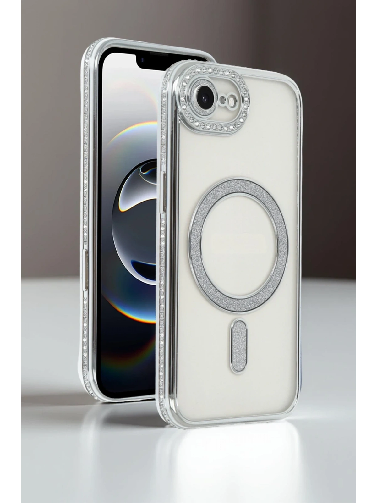 Newface Apple iPhone 16E Joke Simli Magneticsafe Kılıf - Siyah