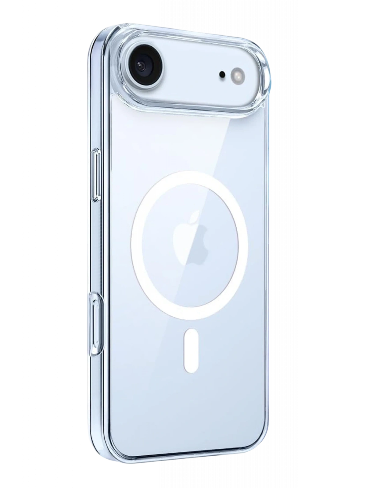Newface Apple iPhone 17 Air Combo Sert Şeffaf Magsafe Kapak - Şeffaf