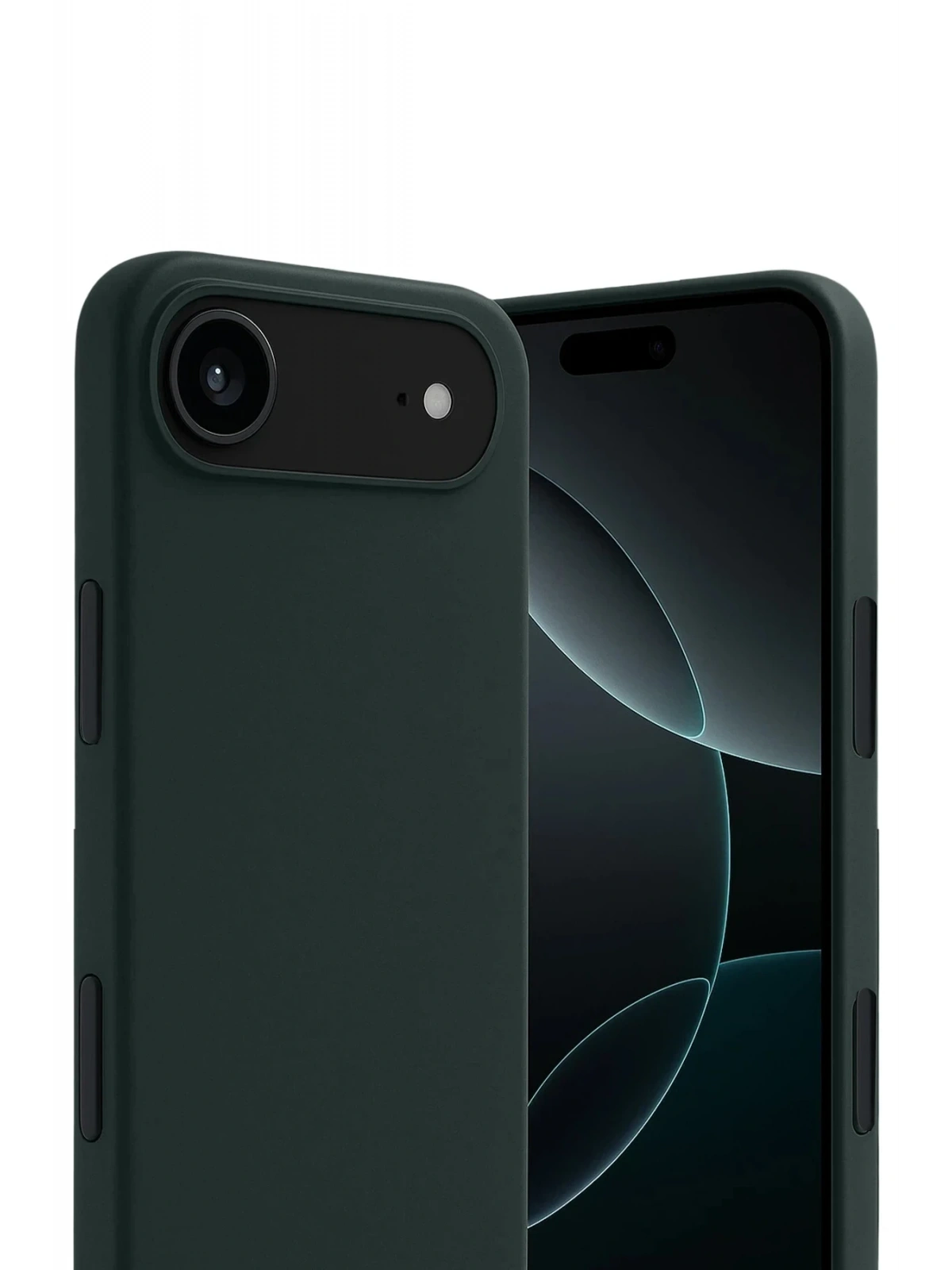 Newface Apple iPhone 17 Air First Silikon - Koyu Yeşil