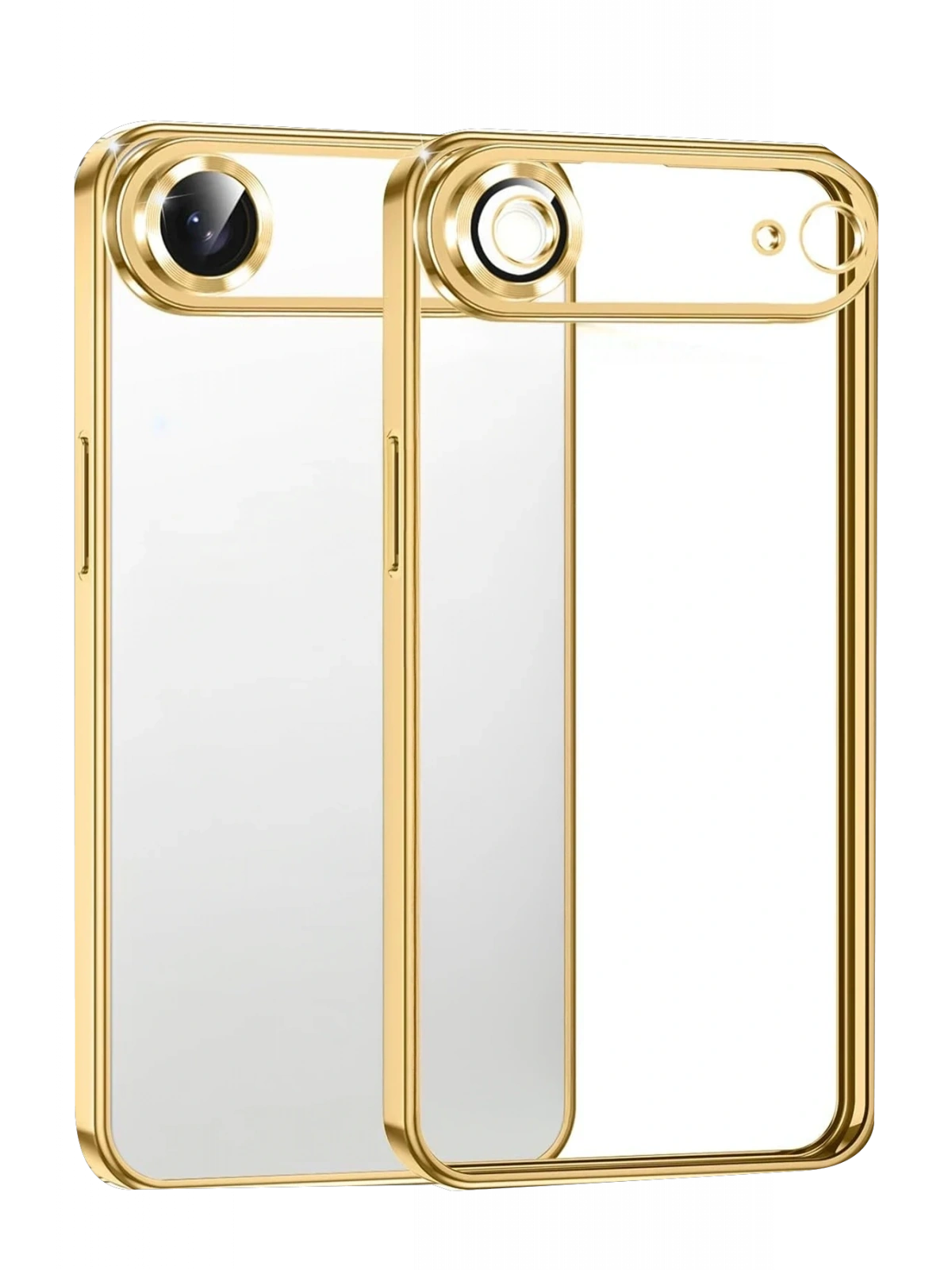 Newface Apple iPhone 17 Air Razer Lensli Silikon - Gold