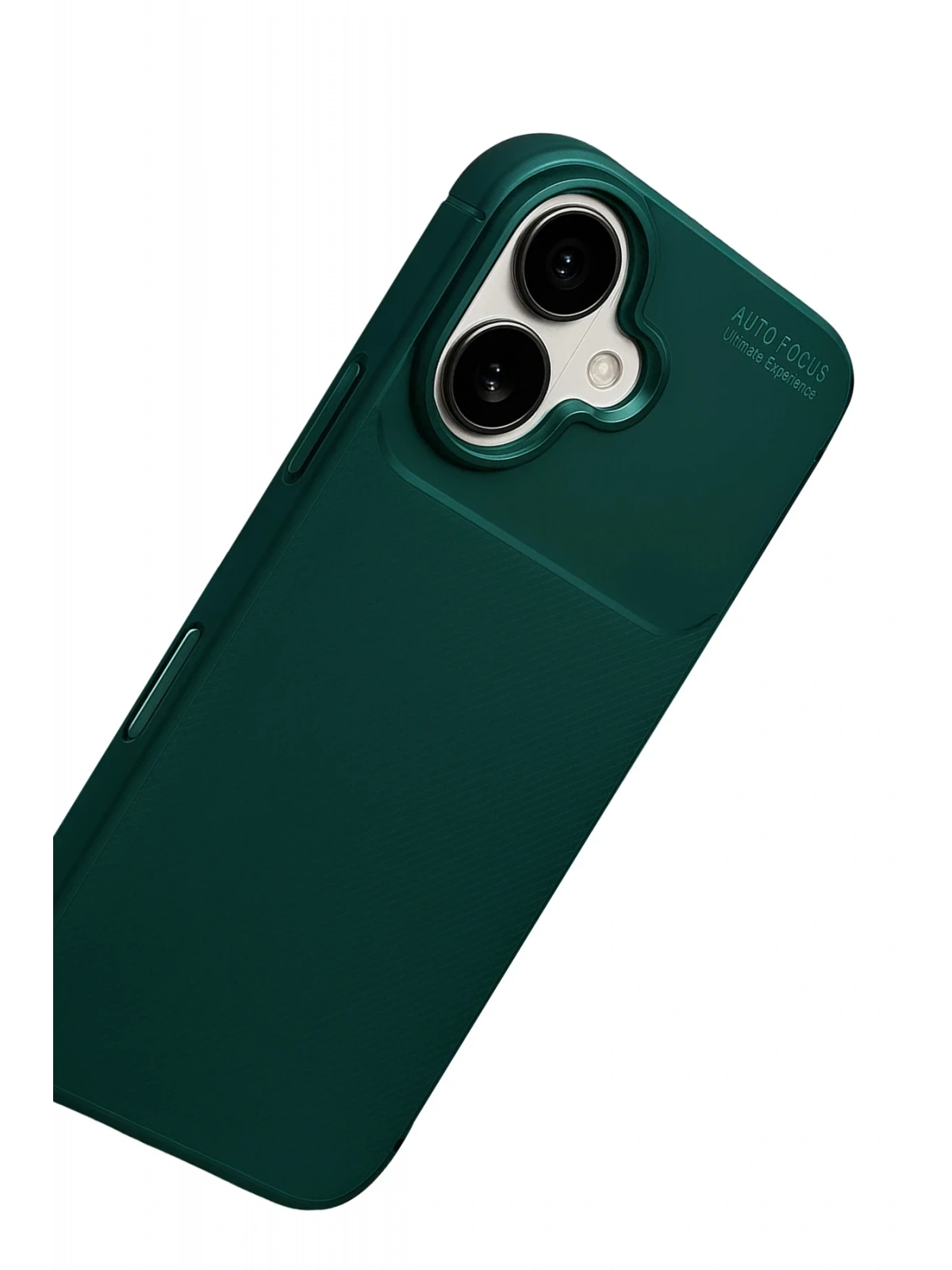 Newface Apple iPhone 17 Auto Focus Karbon Kapak - Koyu Yeşil