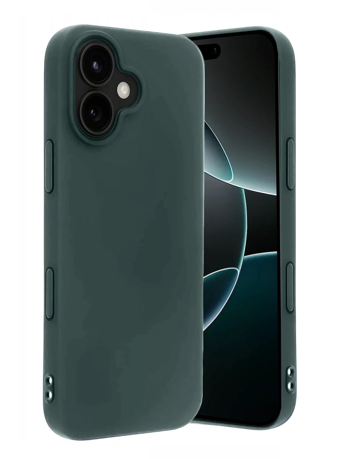 Newface Apple iPhone 17 First Silikon - Koyu Yeşil