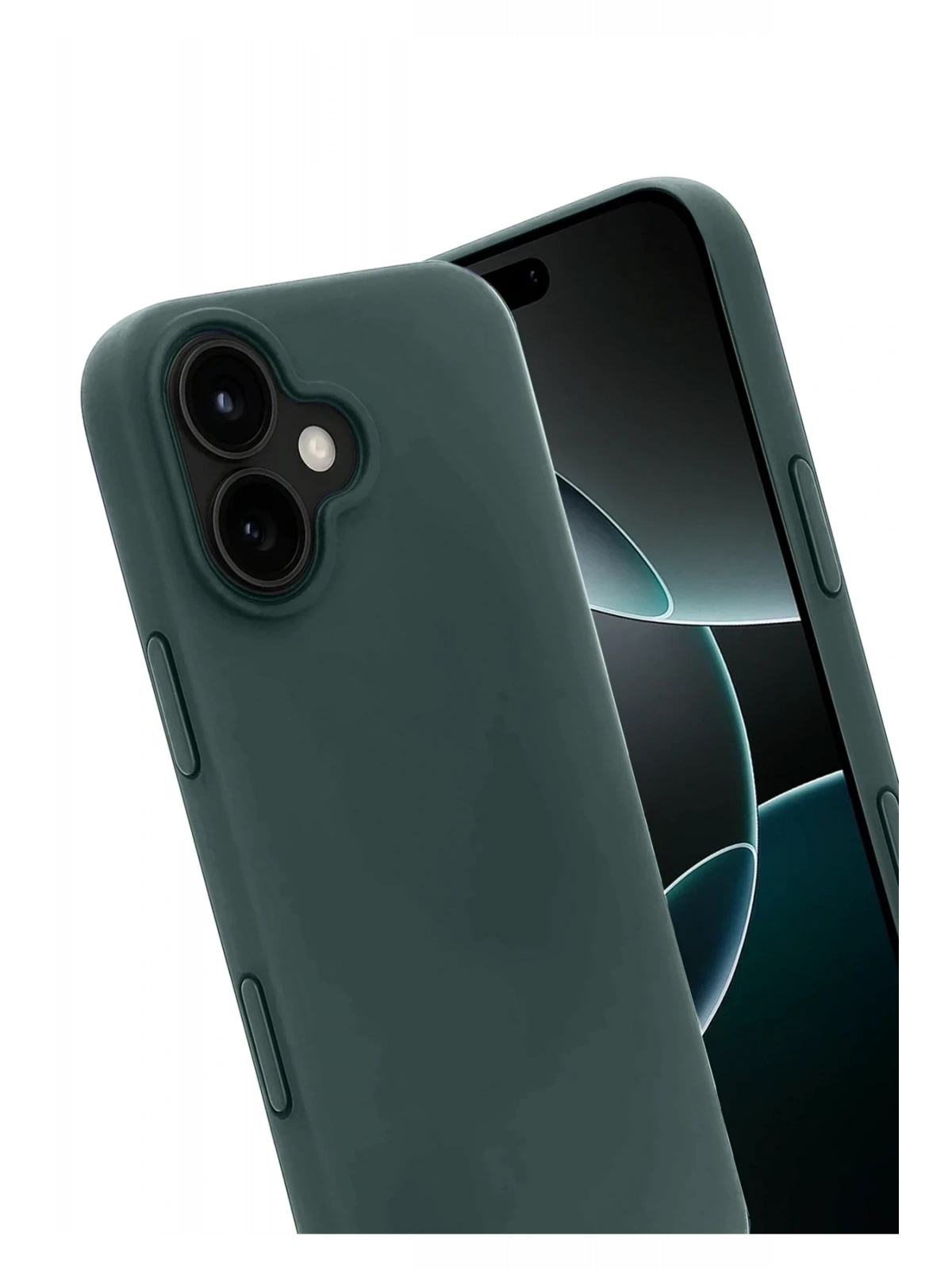 Newface Apple iPhone 17 First Silikon - Koyu Yeşil