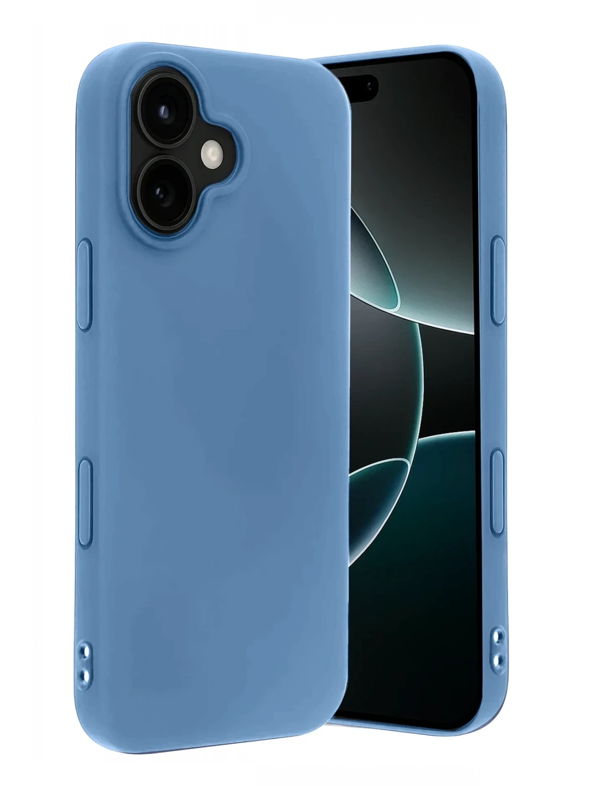 Newface Apple iPhone 17 First Silikon - Mavi