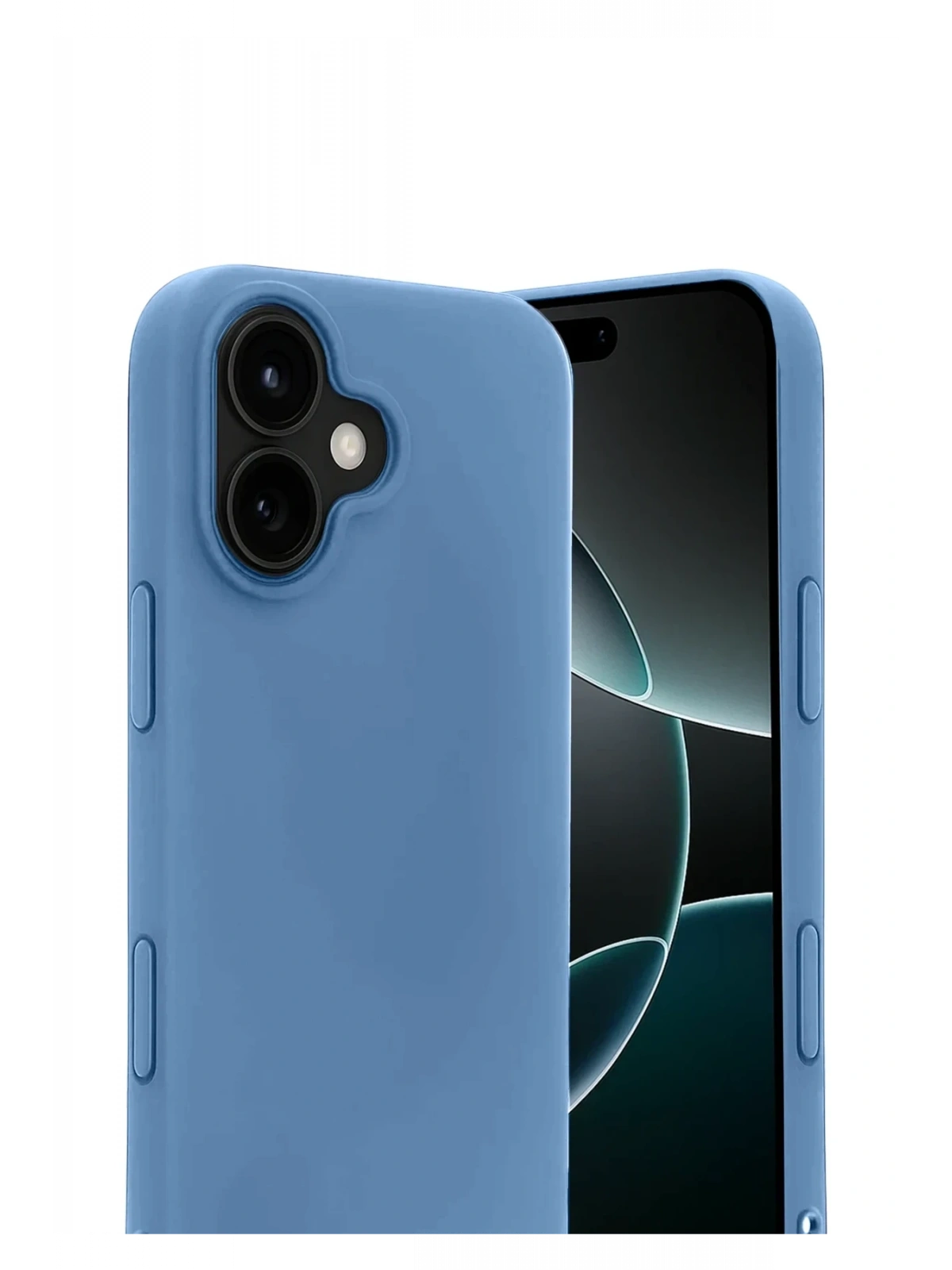 Newface Apple iPhone 17 First Silikon - Mavi