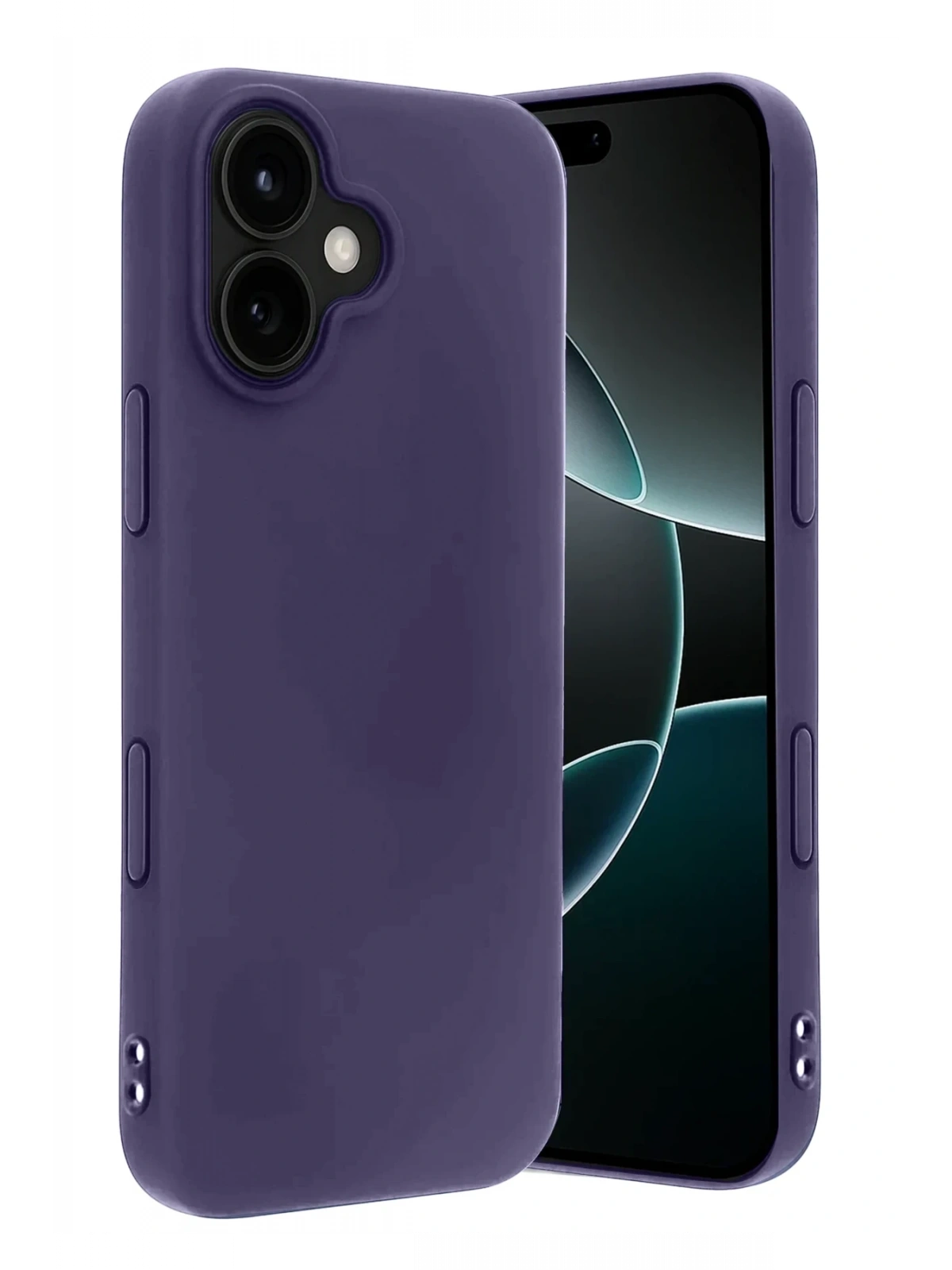 Newface Apple iPhone 17 First Silikon - Mürdüm