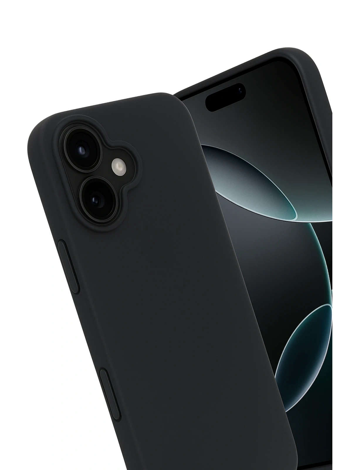 Newface Apple iPhone 17 First Silikon - Siyah