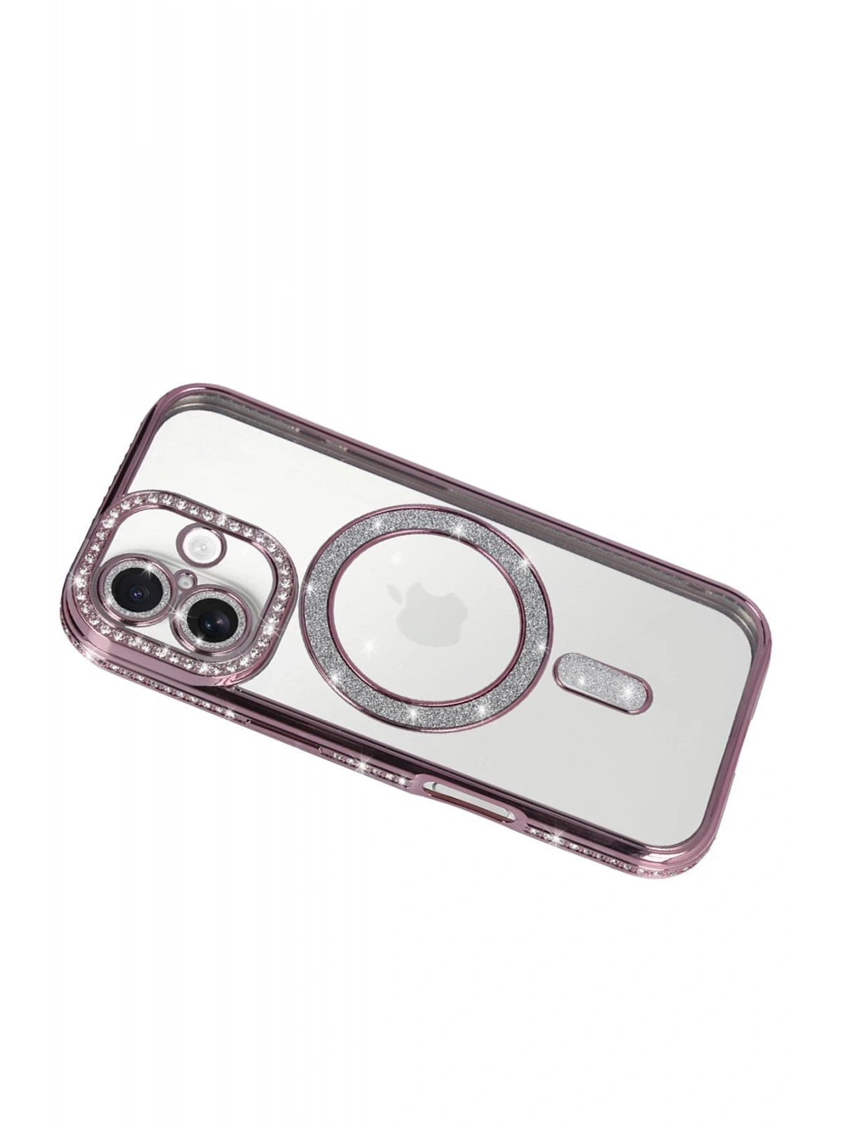 Newface Apple iPhone 17 Joke Simli Magneticsafe Kılıf - Pembe