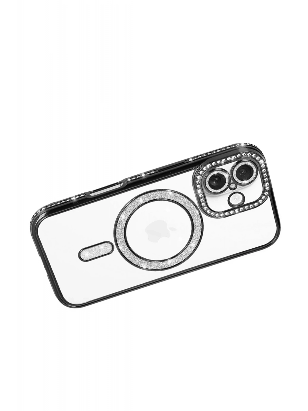Newface Apple iPhone 17 Joke Simli Magneticsafe Kılıf - Siyah