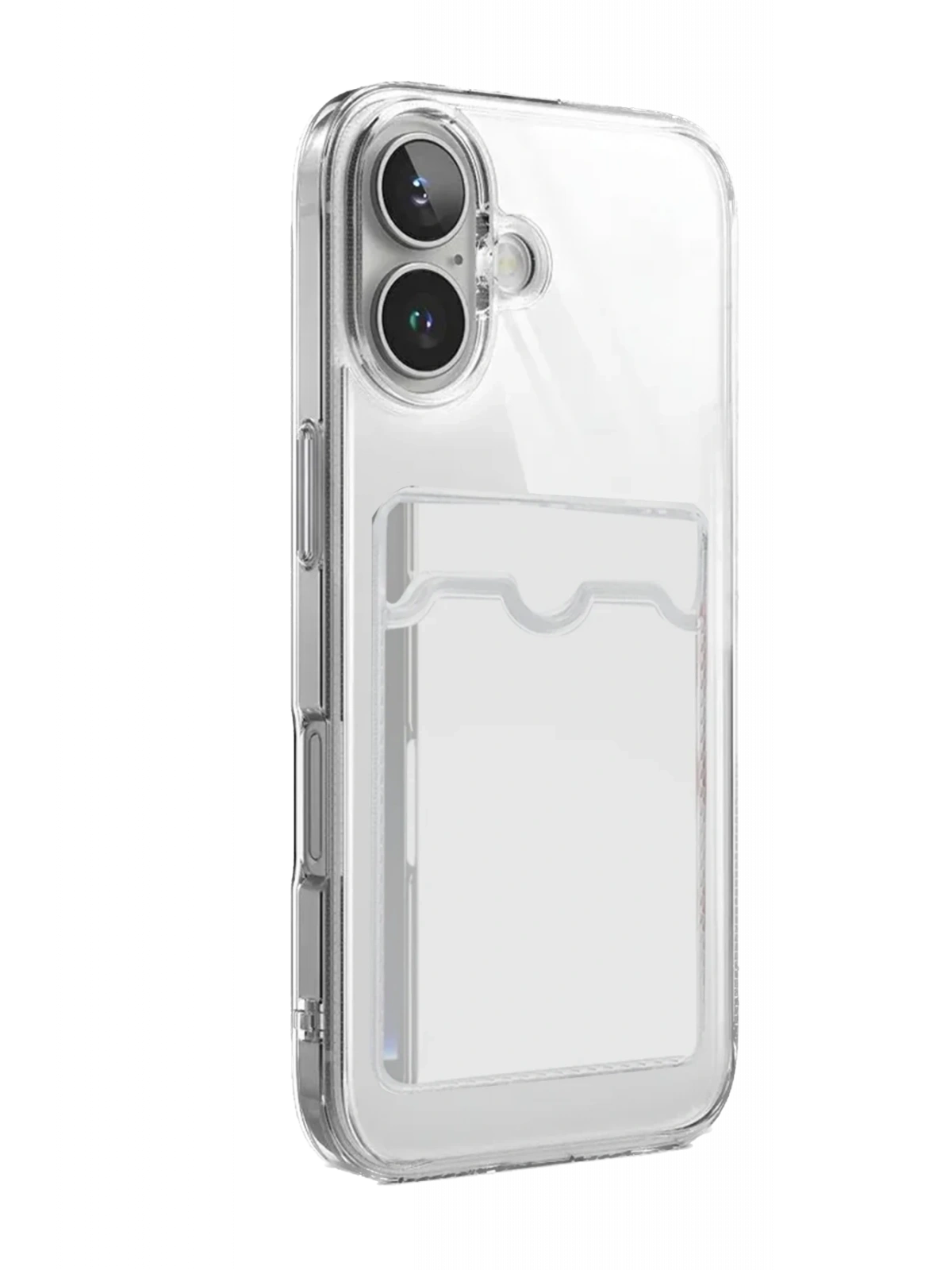 Newface Apple iPhone 17 Kart Şeffaf Silikon - Şeffaf