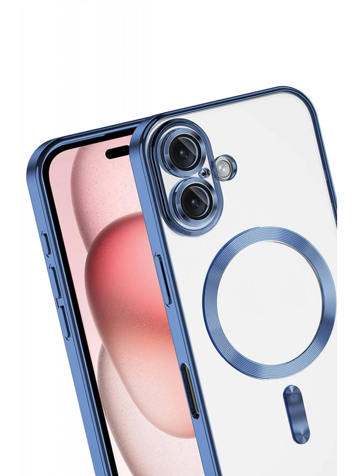 Newface Apple iPhone 17 Kross Magneticsafe Kapak - Sierra Blue
