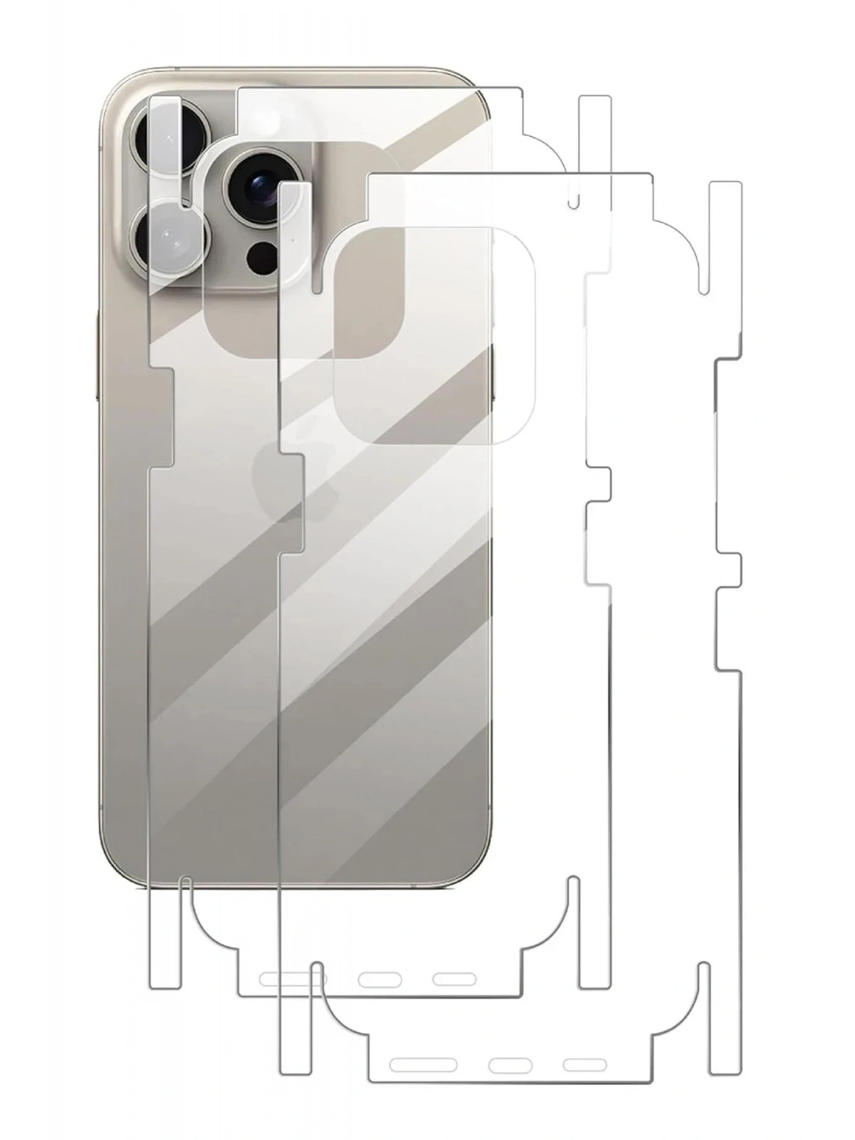 Newface Apple iPhone 17 Pro 360 Full Body Arka Koruyucu
