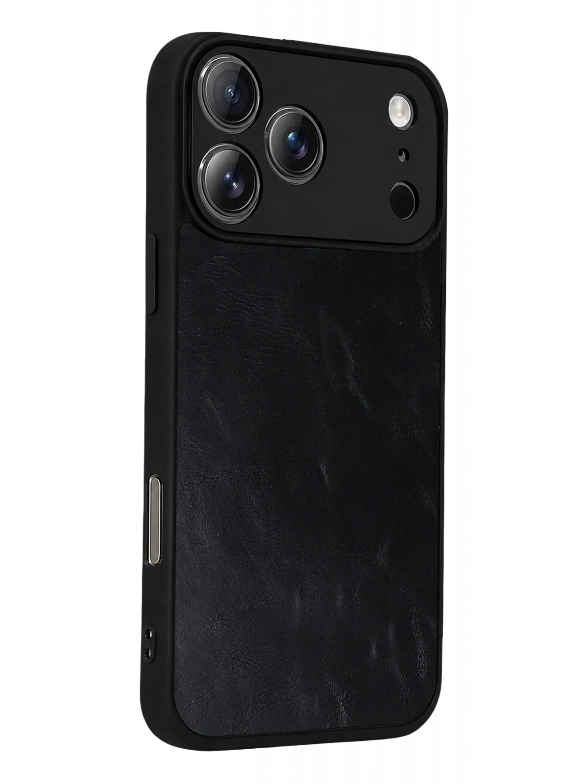 Newface Apple iPhone 17 Pro Aras Deri Kapak - Siyah