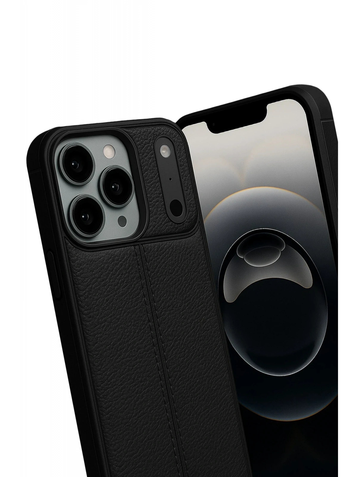 Newface Apple iPhone 17 Pro Auto Focus Kapak - Siyah