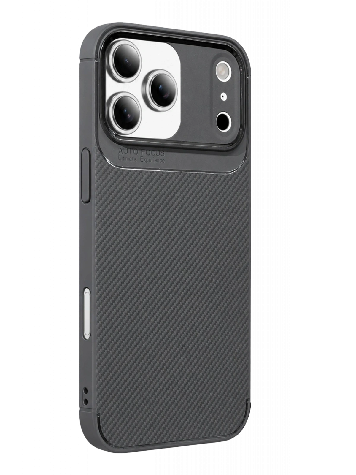 Newface Apple iPhone 17 Pro Auto Focus Karbon Kapak - Gri