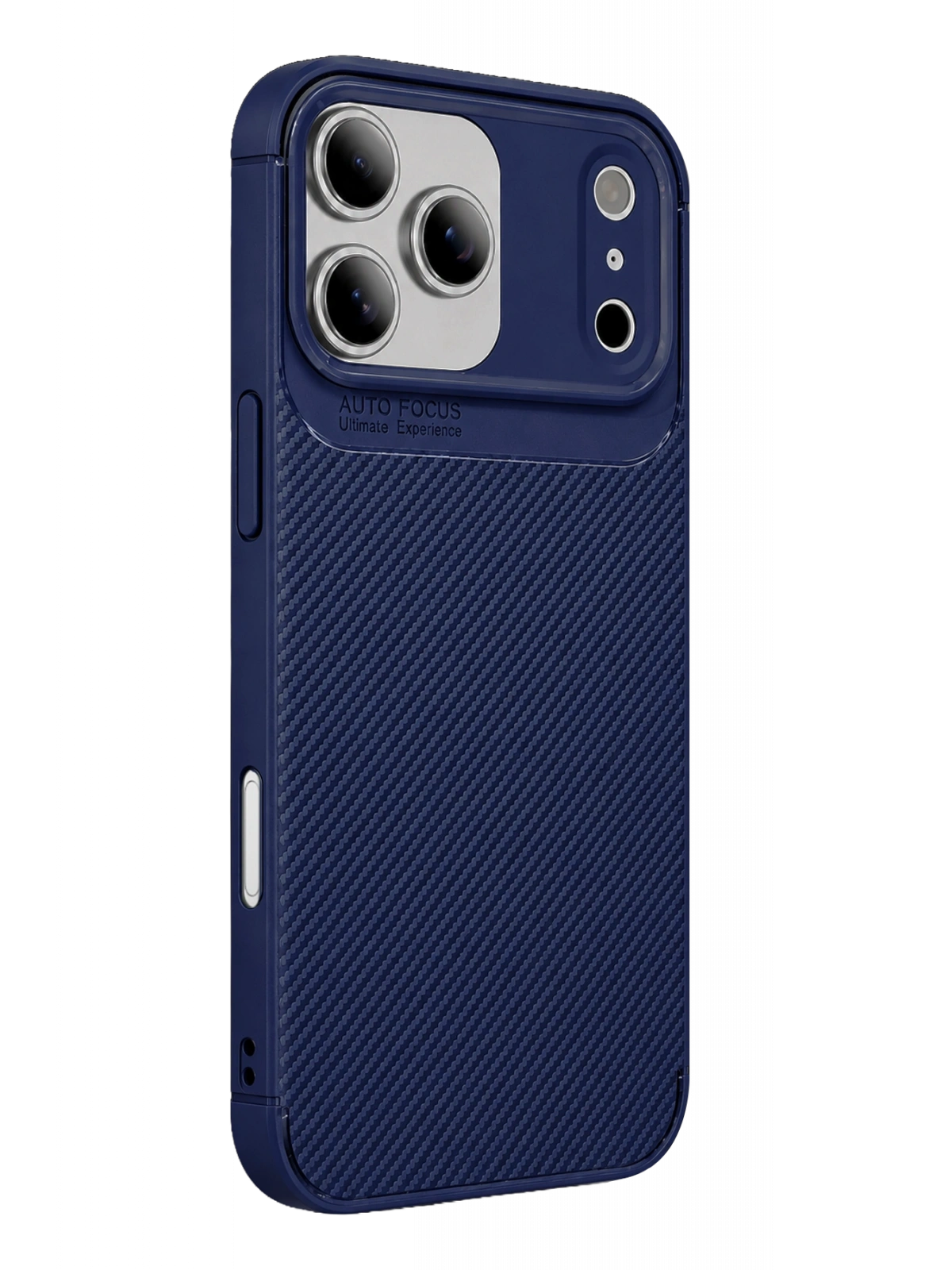 Newface Apple iPhone 17 Pro Auto Focus Karbon Kapak - Lacivert