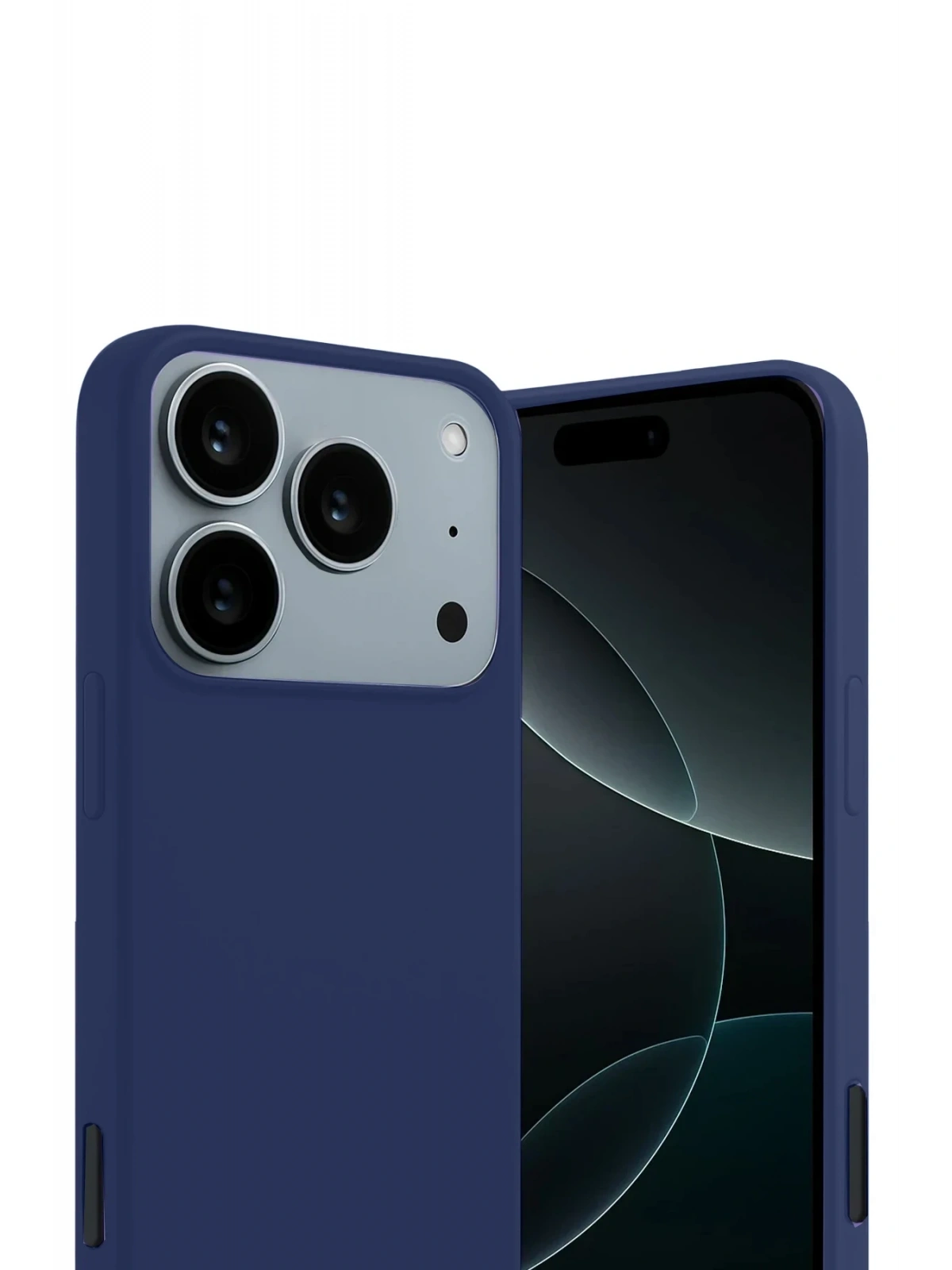 Newface Apple iPhone 17 Pro First Silikon - Lacivert