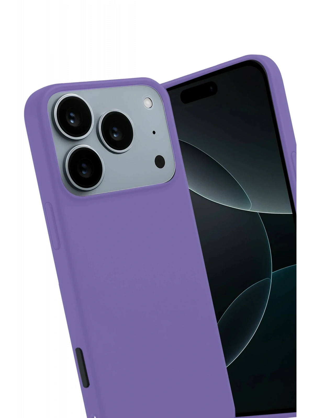 Newface Apple iPhone 17 Pro First Silikon - Lila