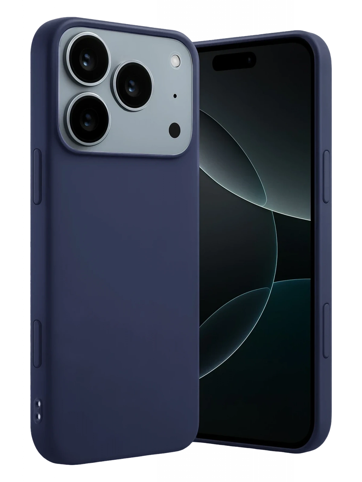 Newface Apple iPhone 17 Pro Max First Silikon - Lacivert
