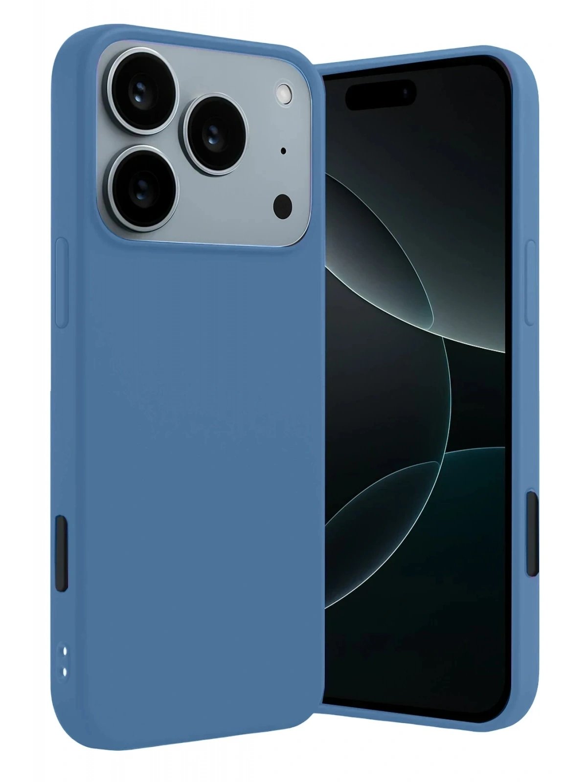 Newface Apple iPhone 17 Pro Max First Silikon - Mavi