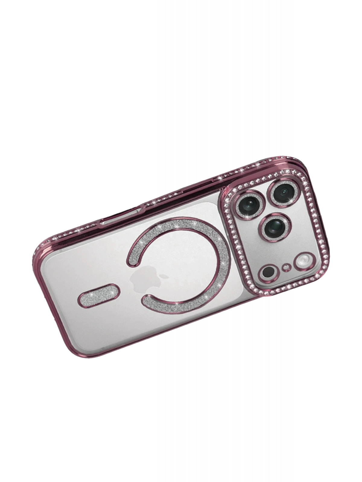 Newface Apple iPhone 17 Pro Max Joke Simli Magneticsafe Kılıf - Pembe
