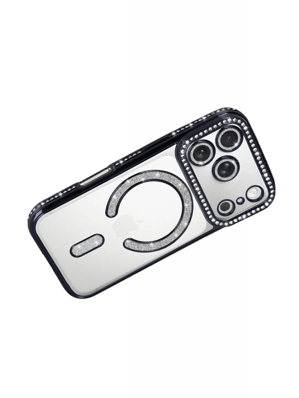 Newface Apple iPhone 17 Pro Max Joke Simli Magneticsafe Kılıf - Siyah