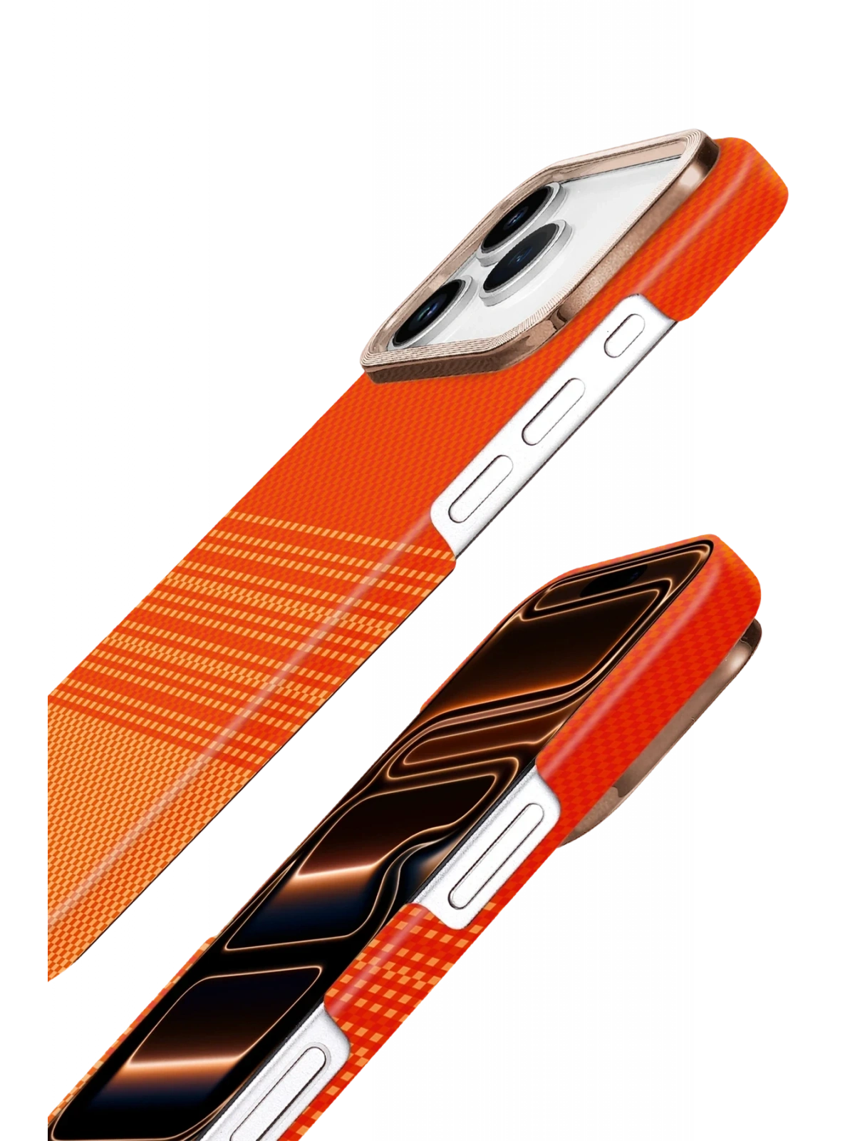 Newface Apple iPhone 17 Pro Vega Magsafe Kapak - Sarı