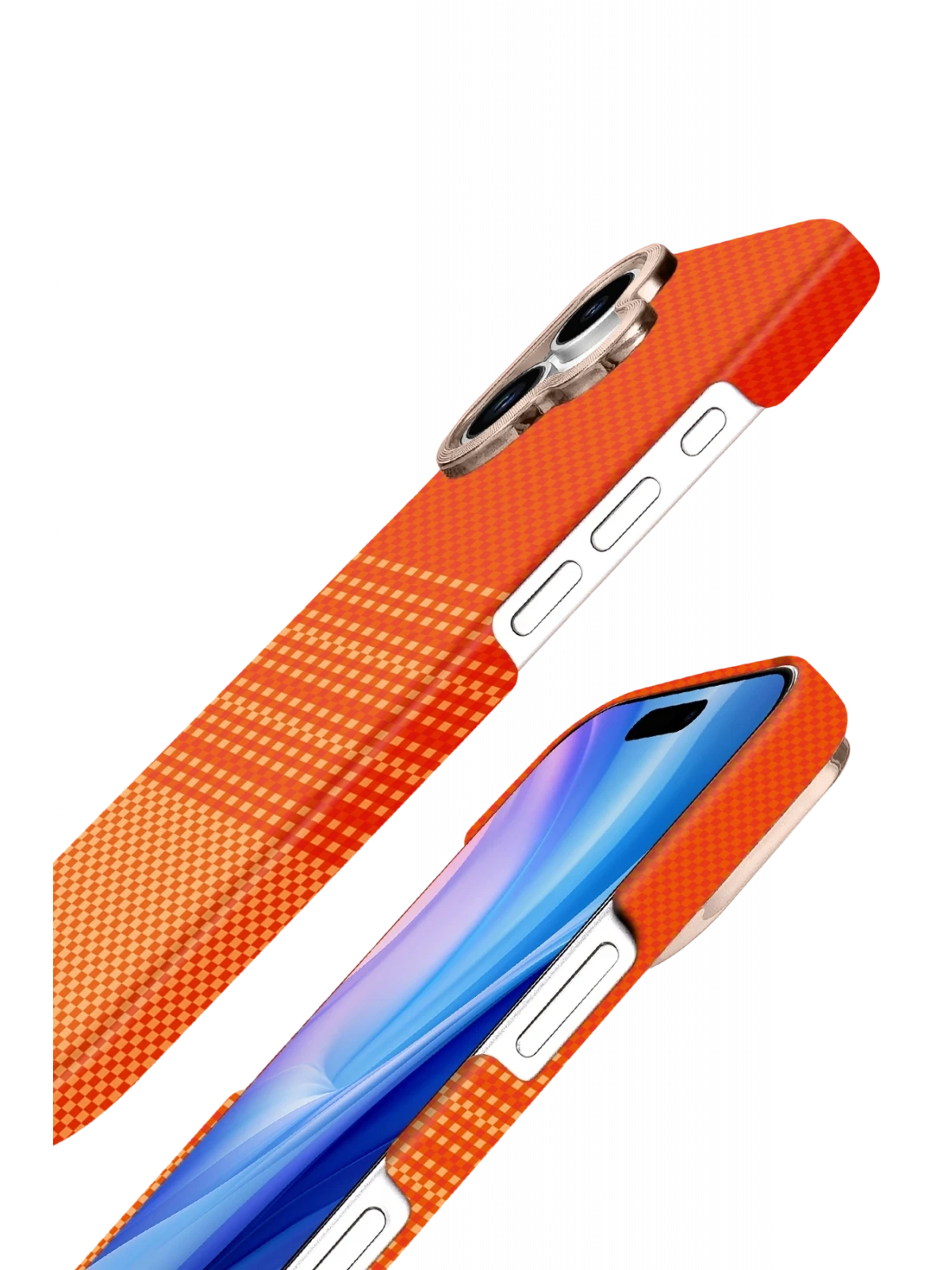 Newface Apple iPhone 17 Vega Magsafe Kapak - Turuncu