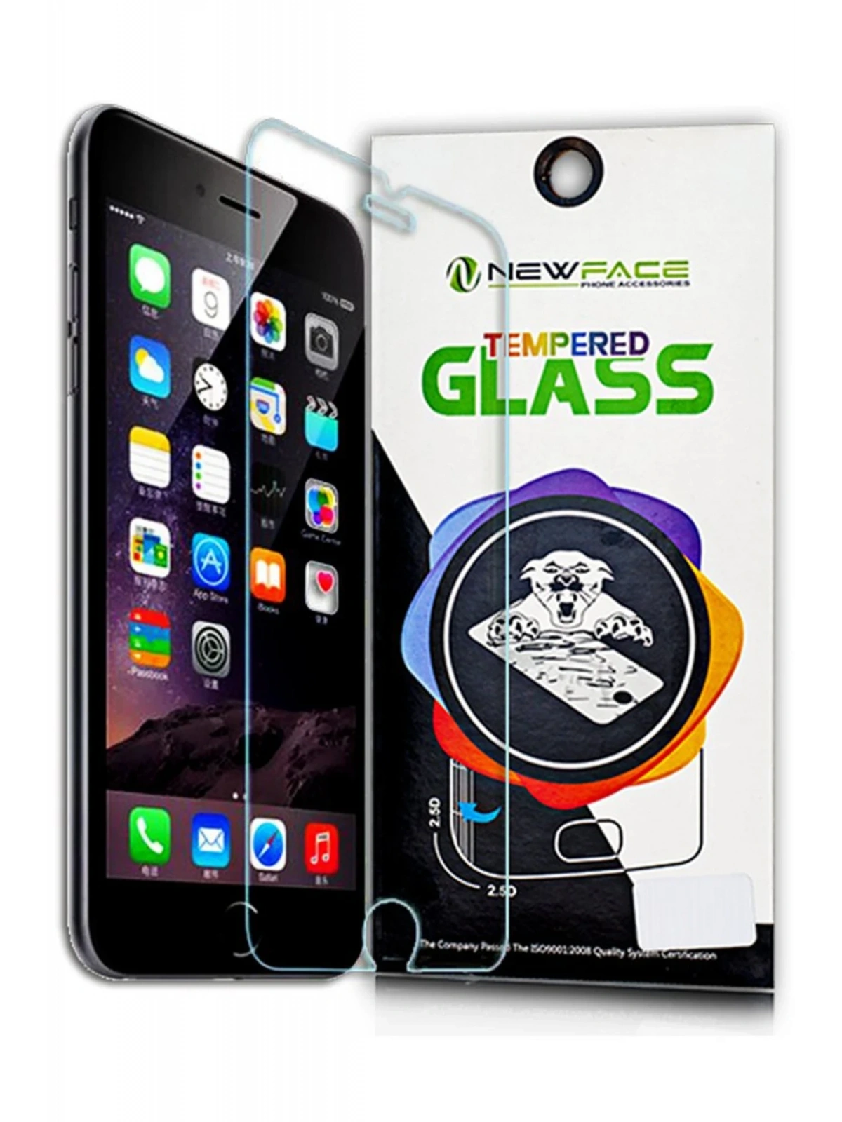 Newface Apple iPhone 6 Plus Temperli Cam Ekran Koruyucu