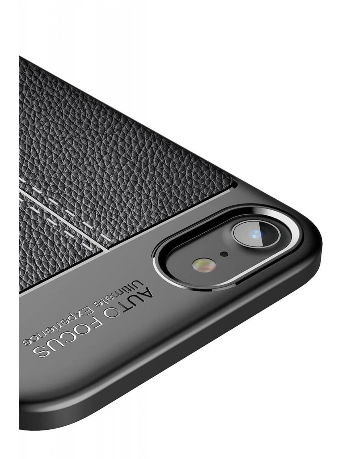 Newface Apple iPhone 7 Kılıf Auto Focus Kapak - Kırmızı
