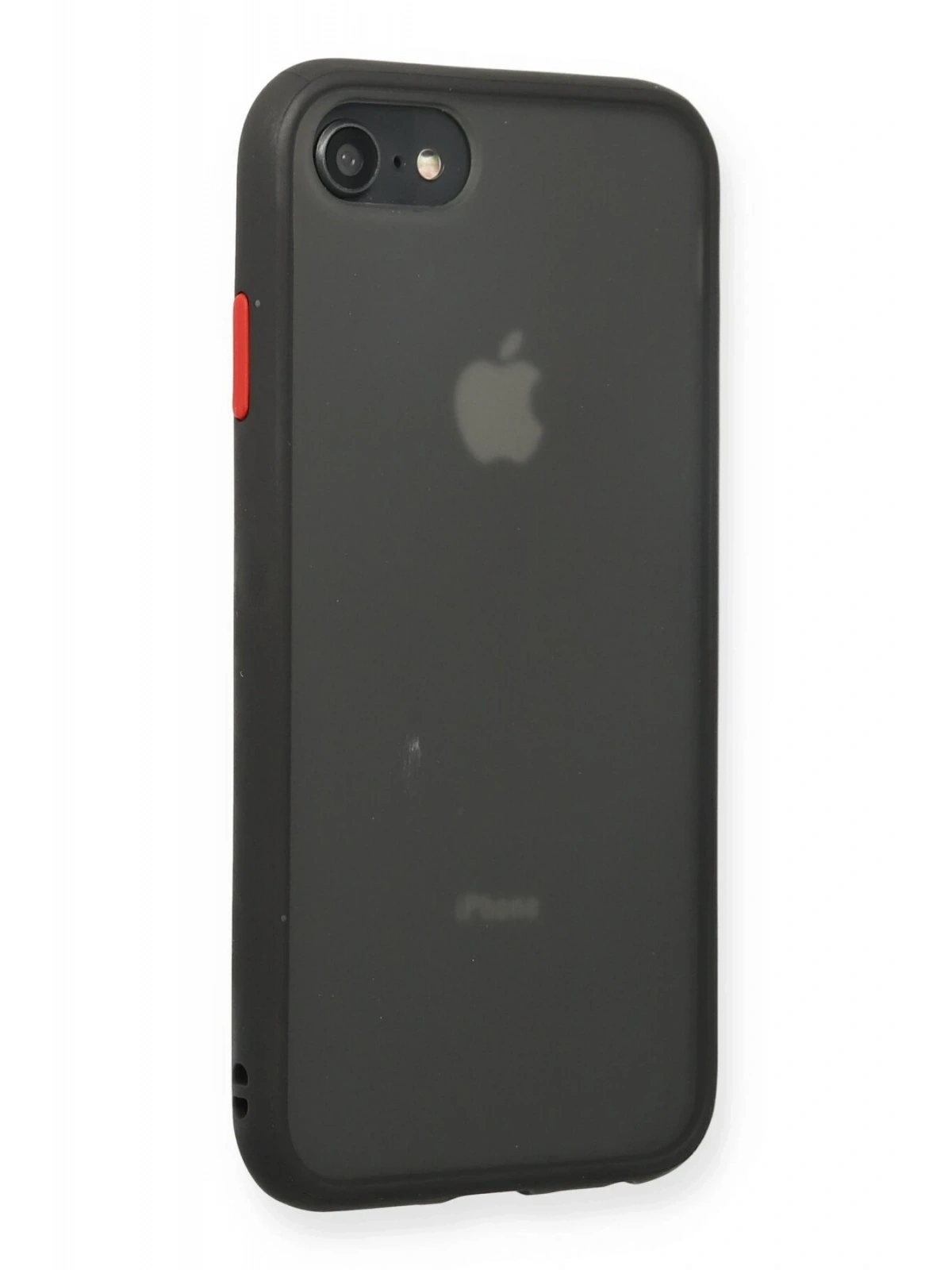 Newface Apple iPhone 7 Kılıf Montreal Silikon Kapak - Siyah