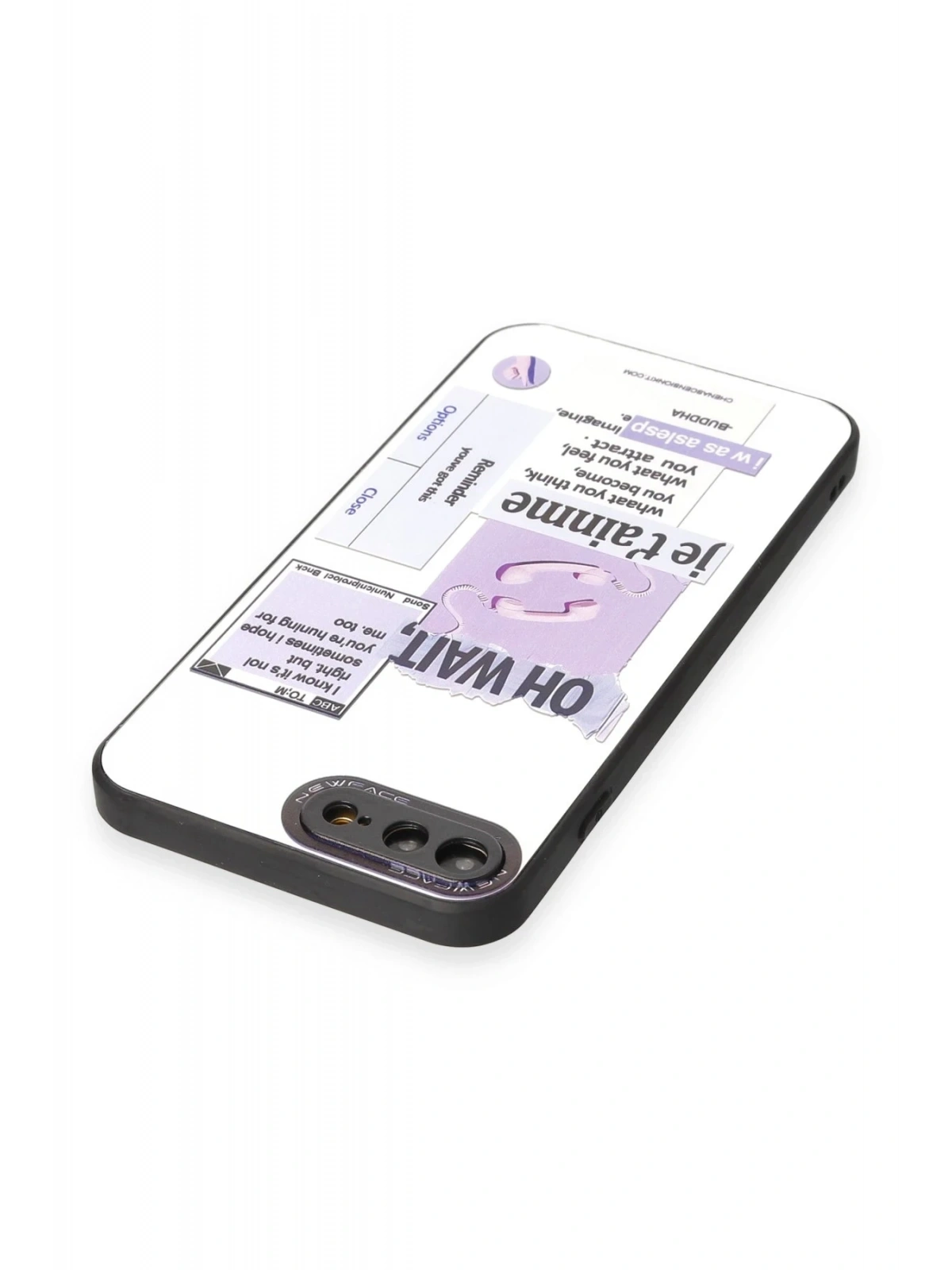Newface Apple iPhone 7 Plus Kılıf Mirror Desenli Kapak - Mirror - 4