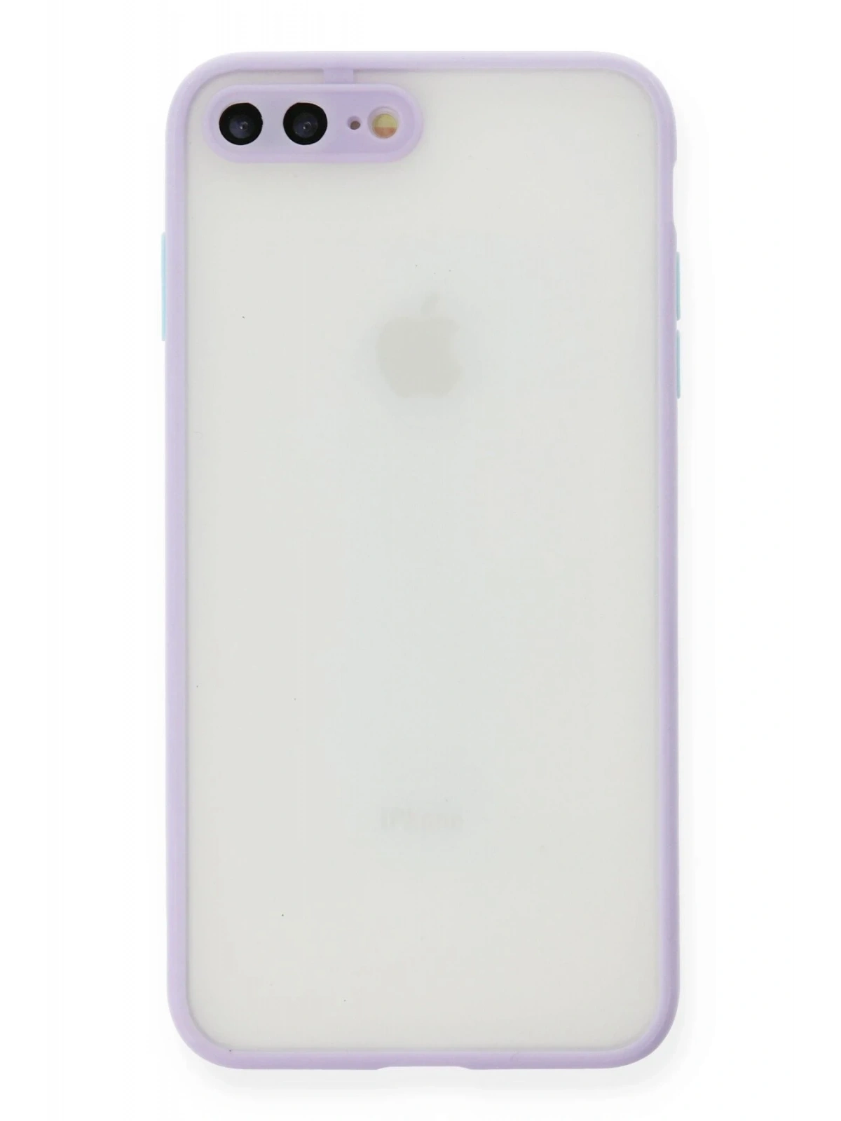 Newface Apple iPhone 7 Plus Kılıf Montreal Silikon Kapak - Mor