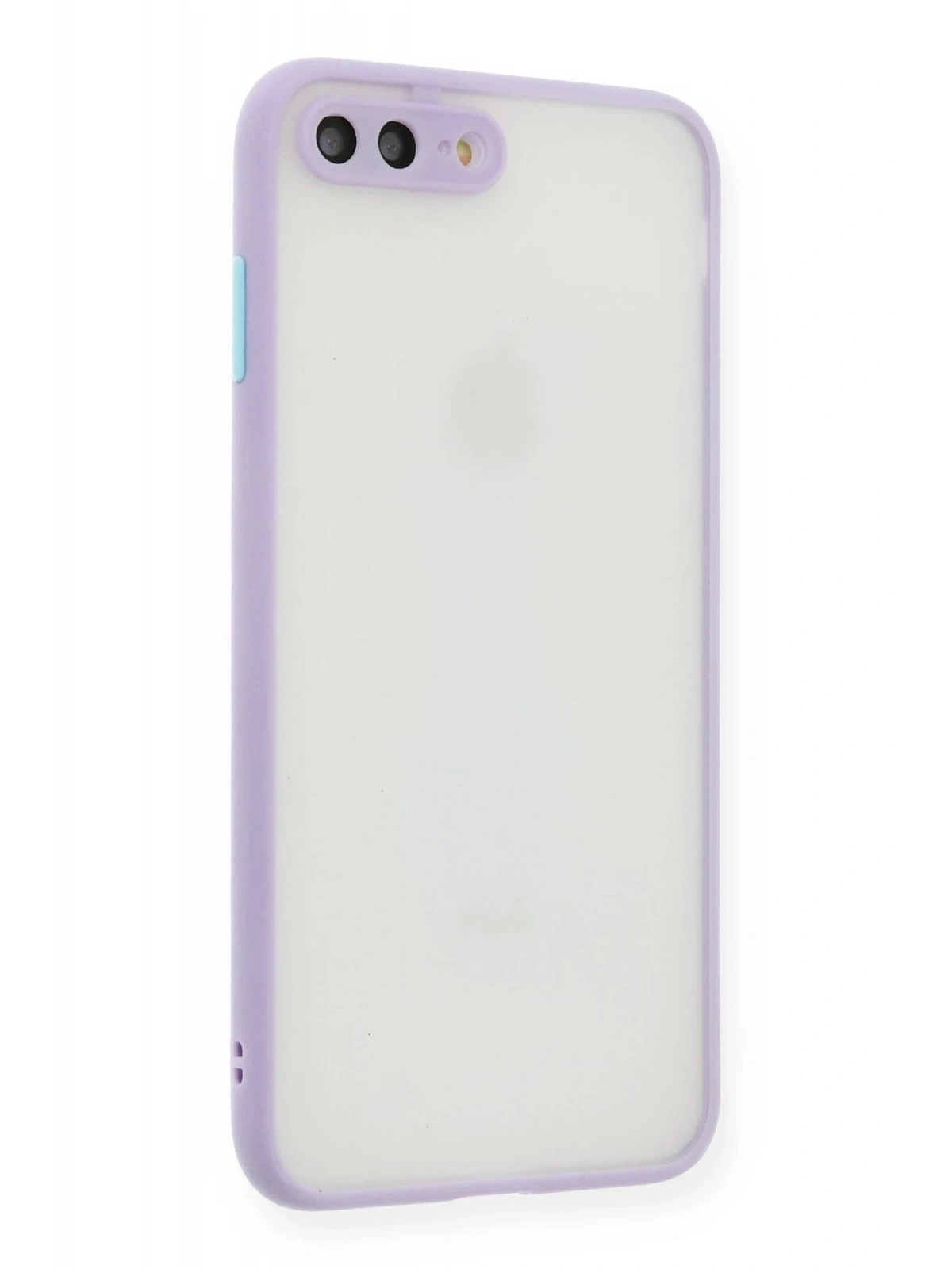 Newface Apple iPhone 7 Plus Kılıf Montreal Silikon Kapak - Mor