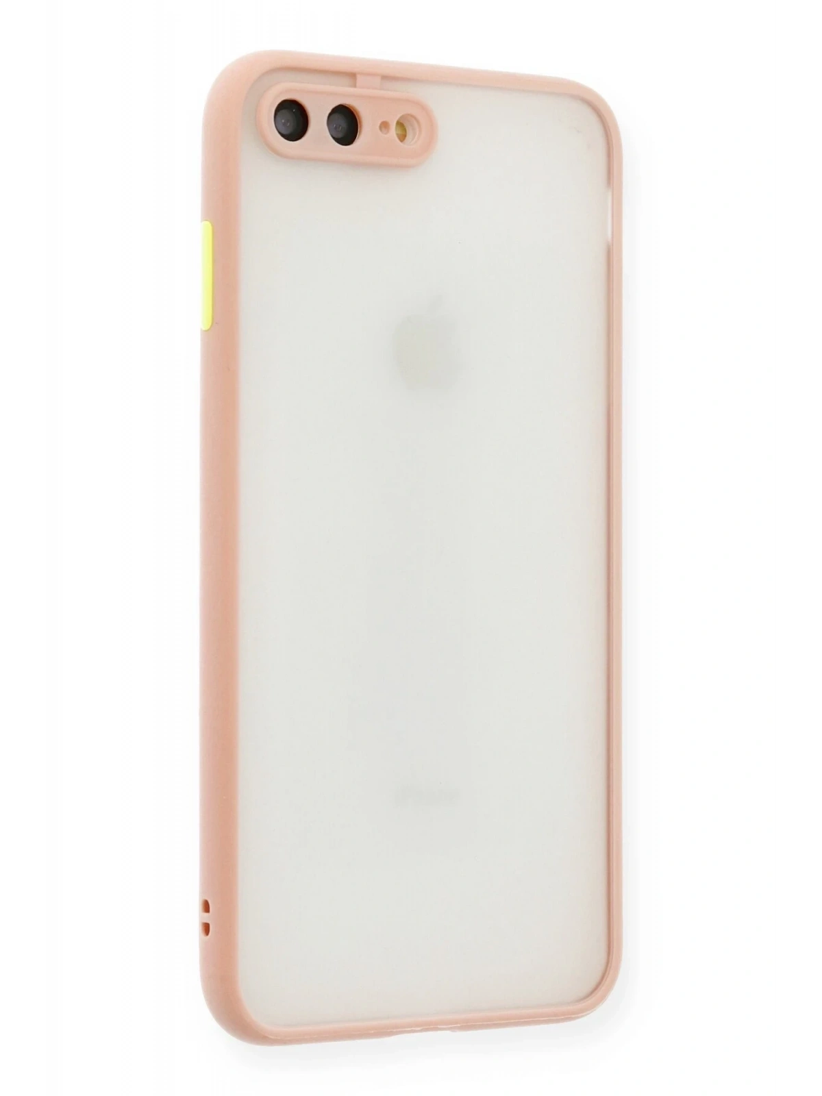 Newface Apple iPhone 7 Plus Kılıf Montreal Silikon Kapak - Pembe