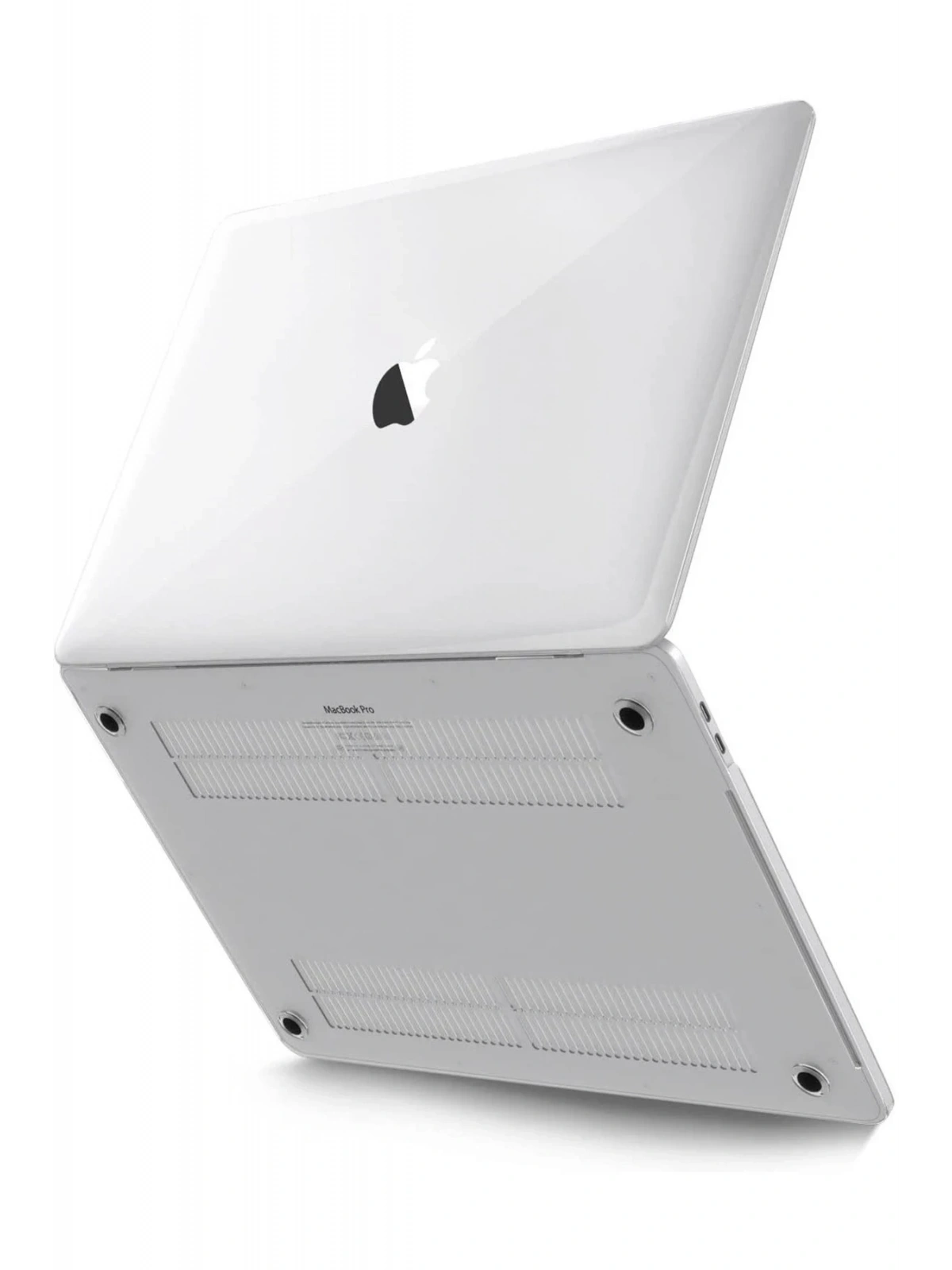 Newface Apple Macbook Pro 13 2020 Macbook Buzlu Kapak - Şeffaf