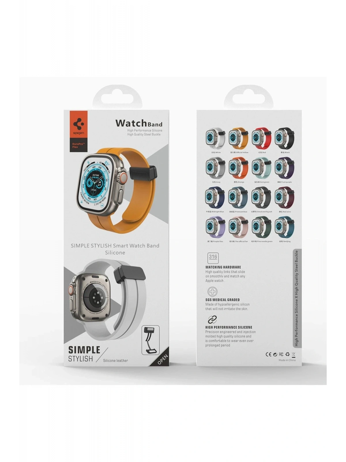 Newface Apple Watch 38mm KR412 Elegance Stylısh Kordon - Pudra