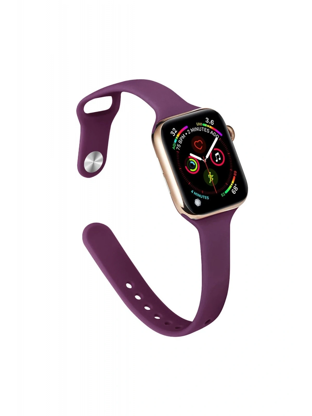 Newface Apple Watch 42mm Klasik Kordon - Mürdüm