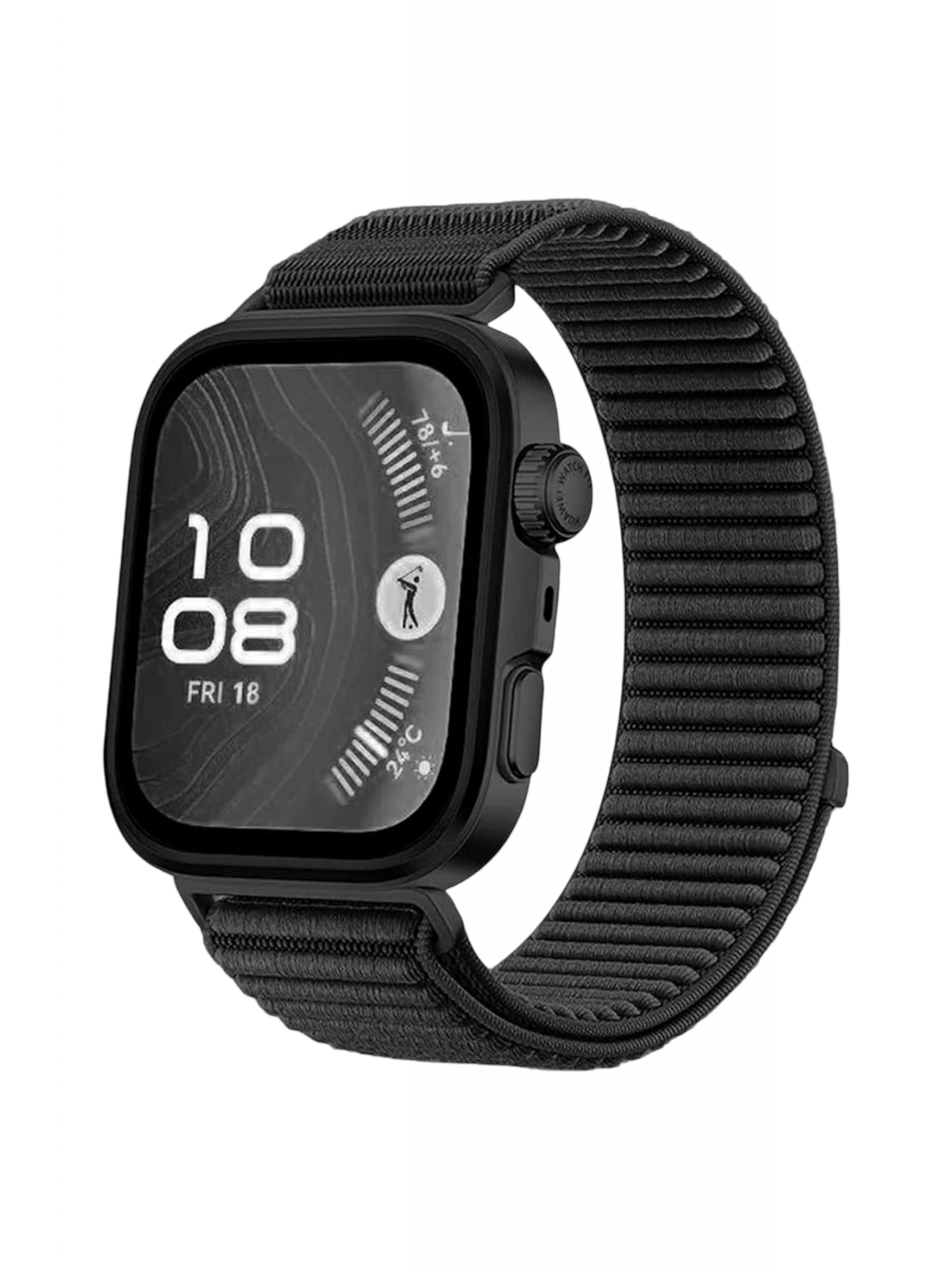 Newface Huawei Fit 4 Braid Kordon - Siyah