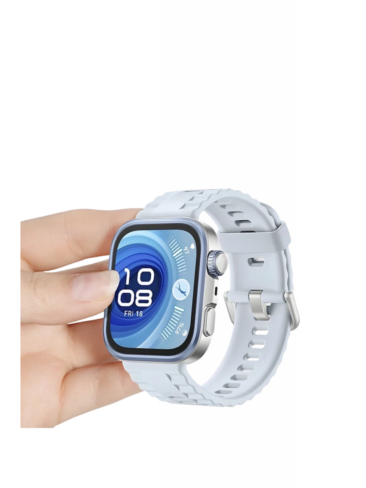 Newface Huawei Fit 4 Nova Silikon Kordon - Gri