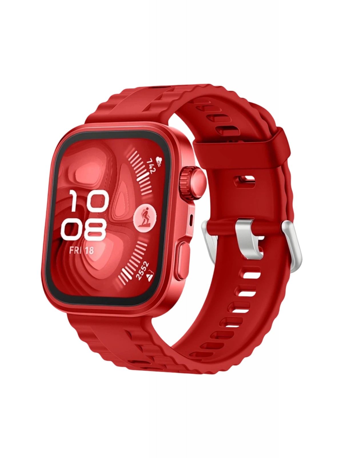 Newface Huawei Fit 4 Nova Silikon Kordon - Kırmızı
