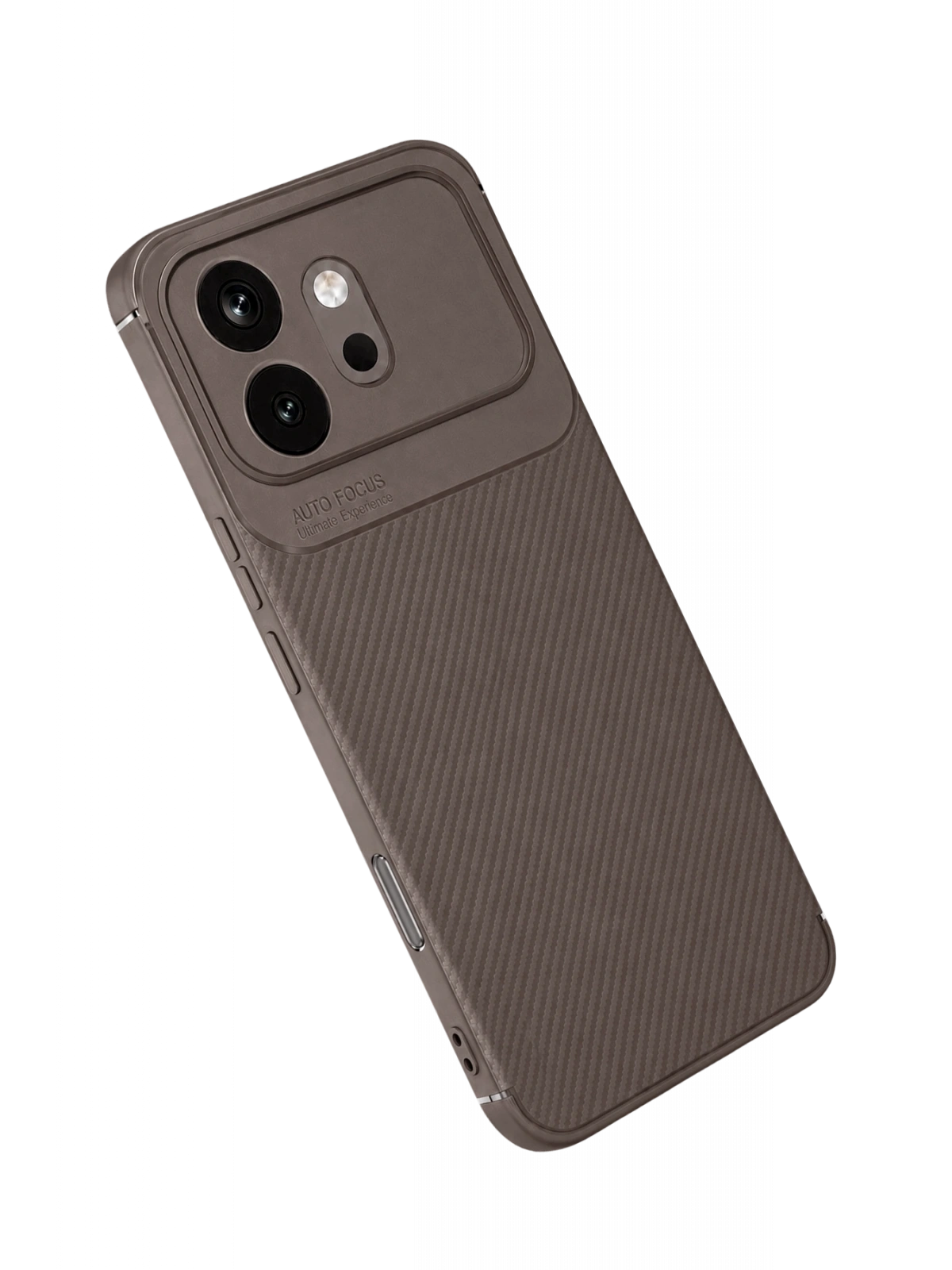 Newface Huawei Honor 600 Auto Focus Karbon Kapak - Gri