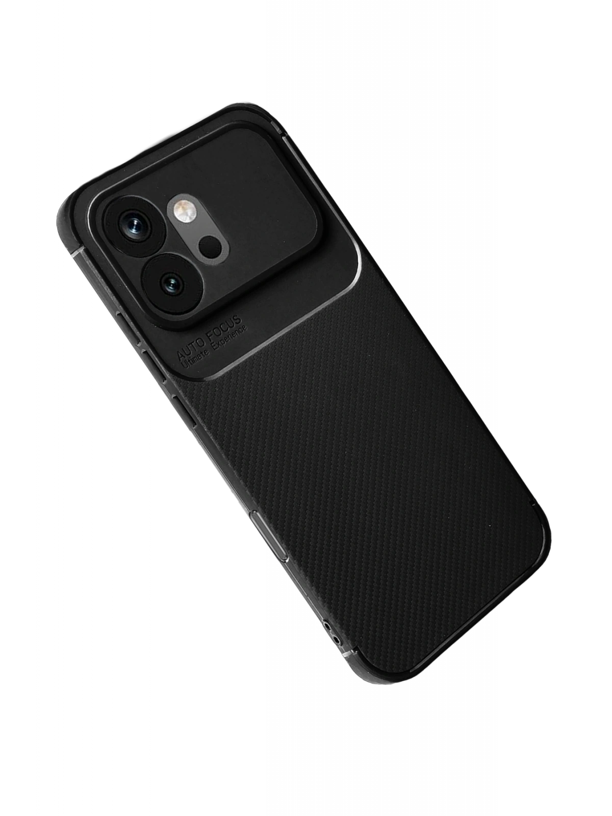 Newface Huawei Honor 600 Auto Focus Karbon Kapak - Siyah